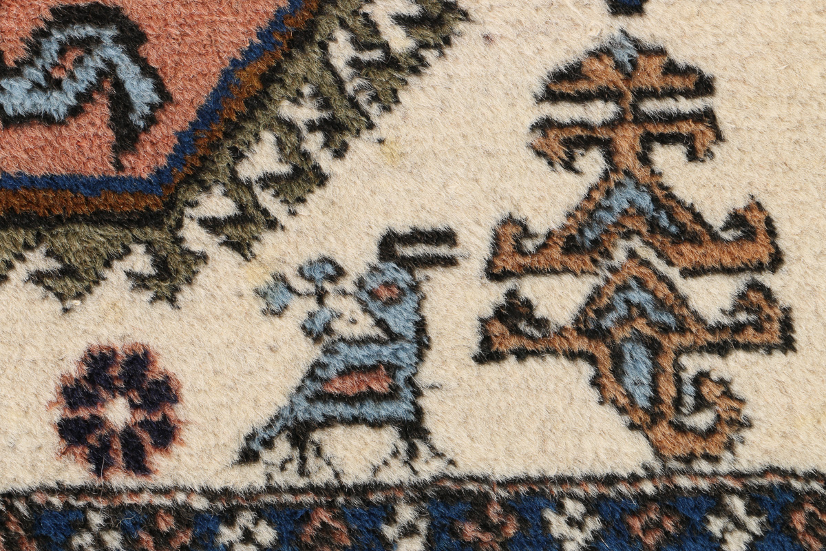 Hand-Knotted Persian Ardebil Area Rug