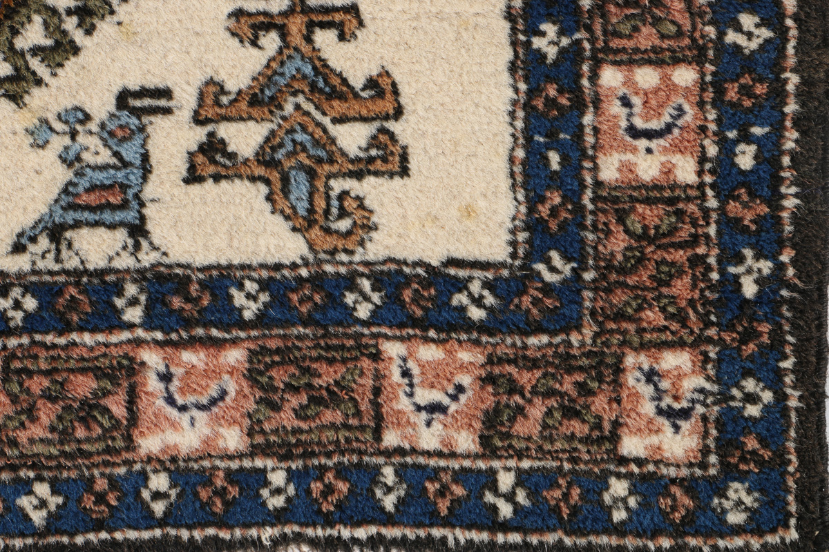 Hand-Knotted Persian Ardebil Area Rug