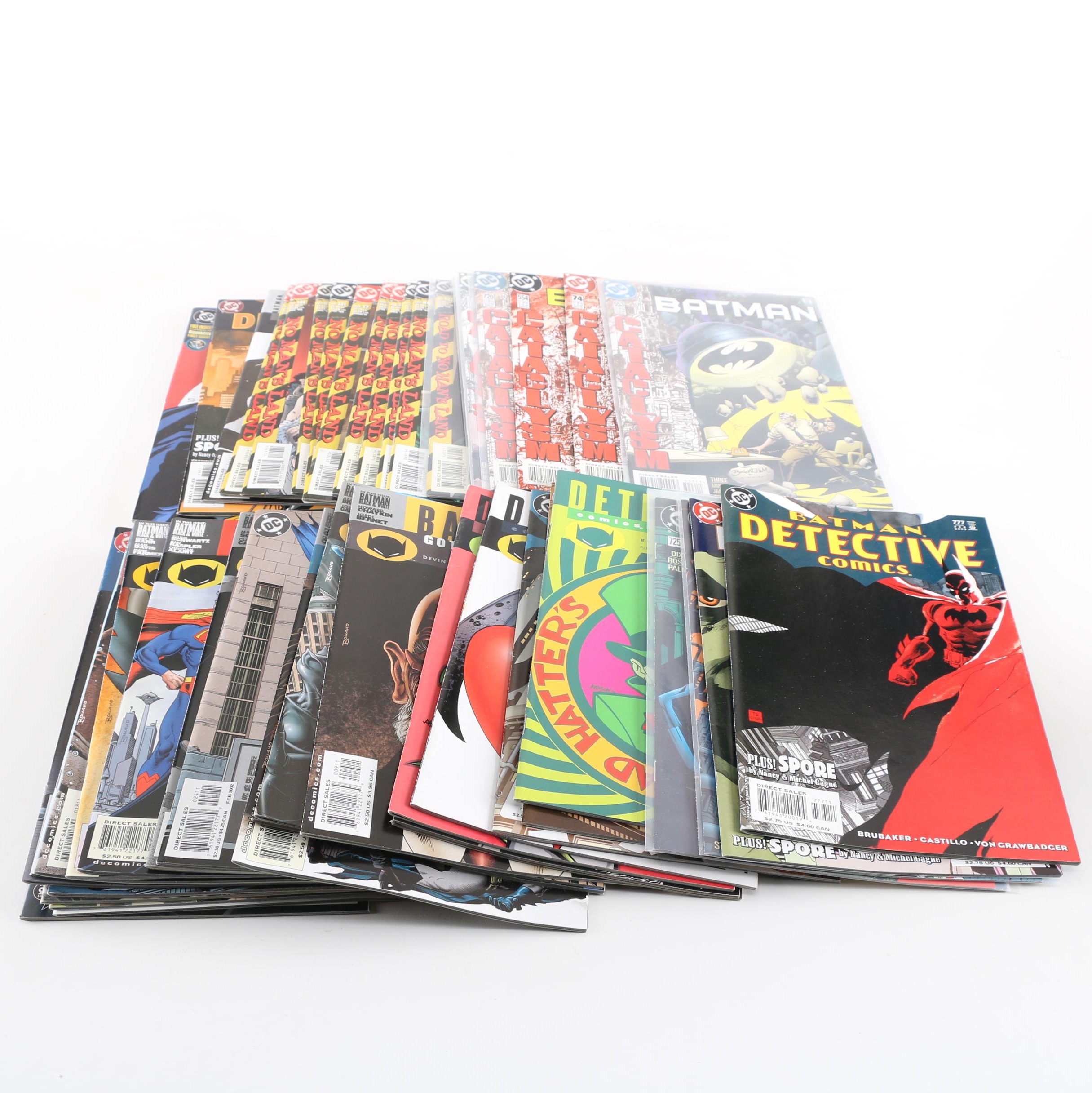 Modern Age DC Batman Comics Including "Cataclysm" and "No Man's Land" Events