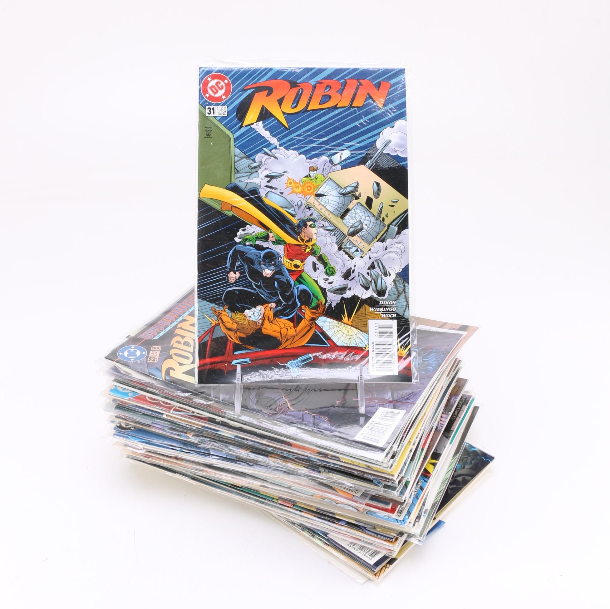 Modern Age DC Comics Including "Nightwing" and "Robin"