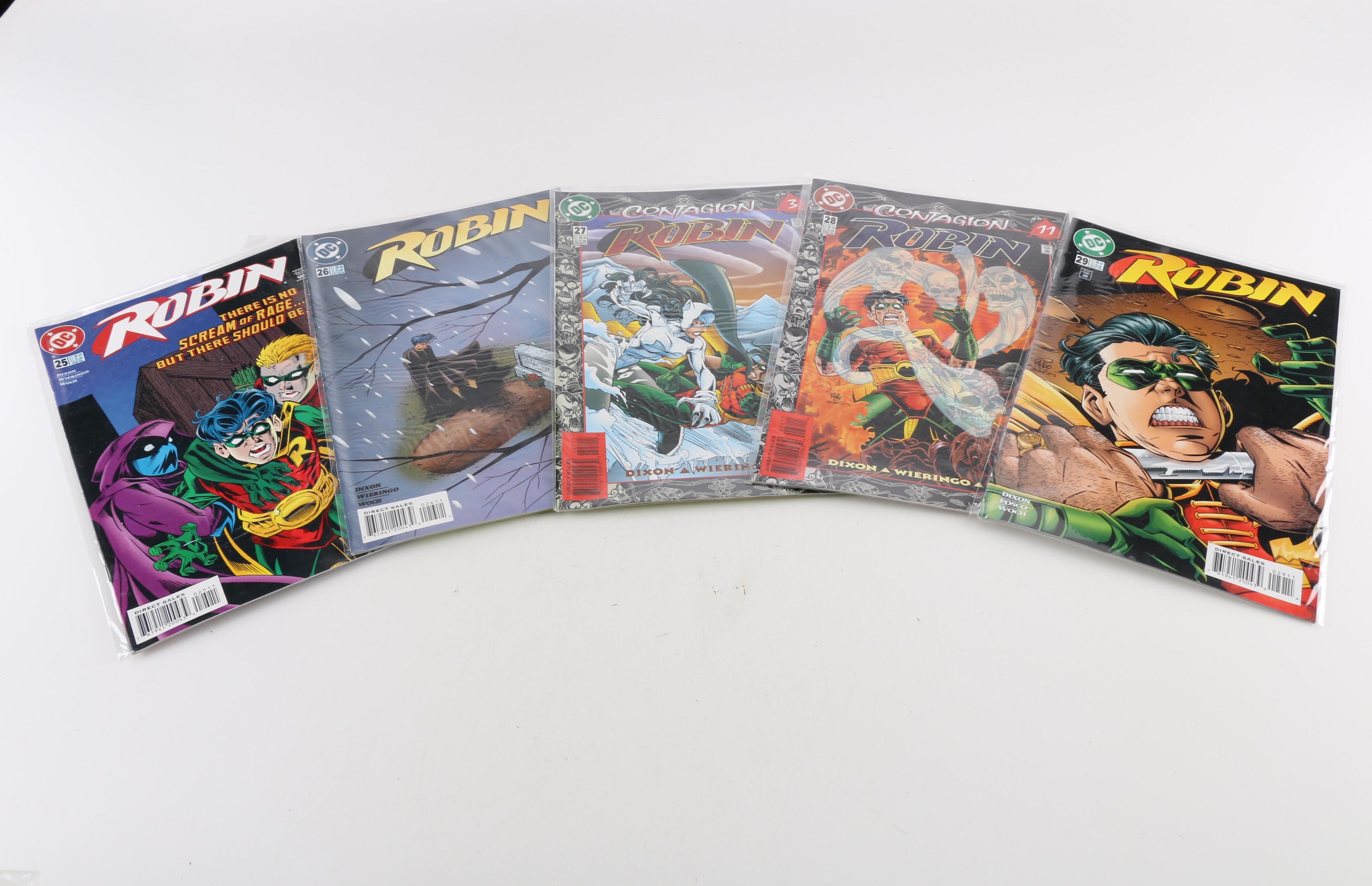 Modern Age DC Comics Including "Nightwing" and "Robin"