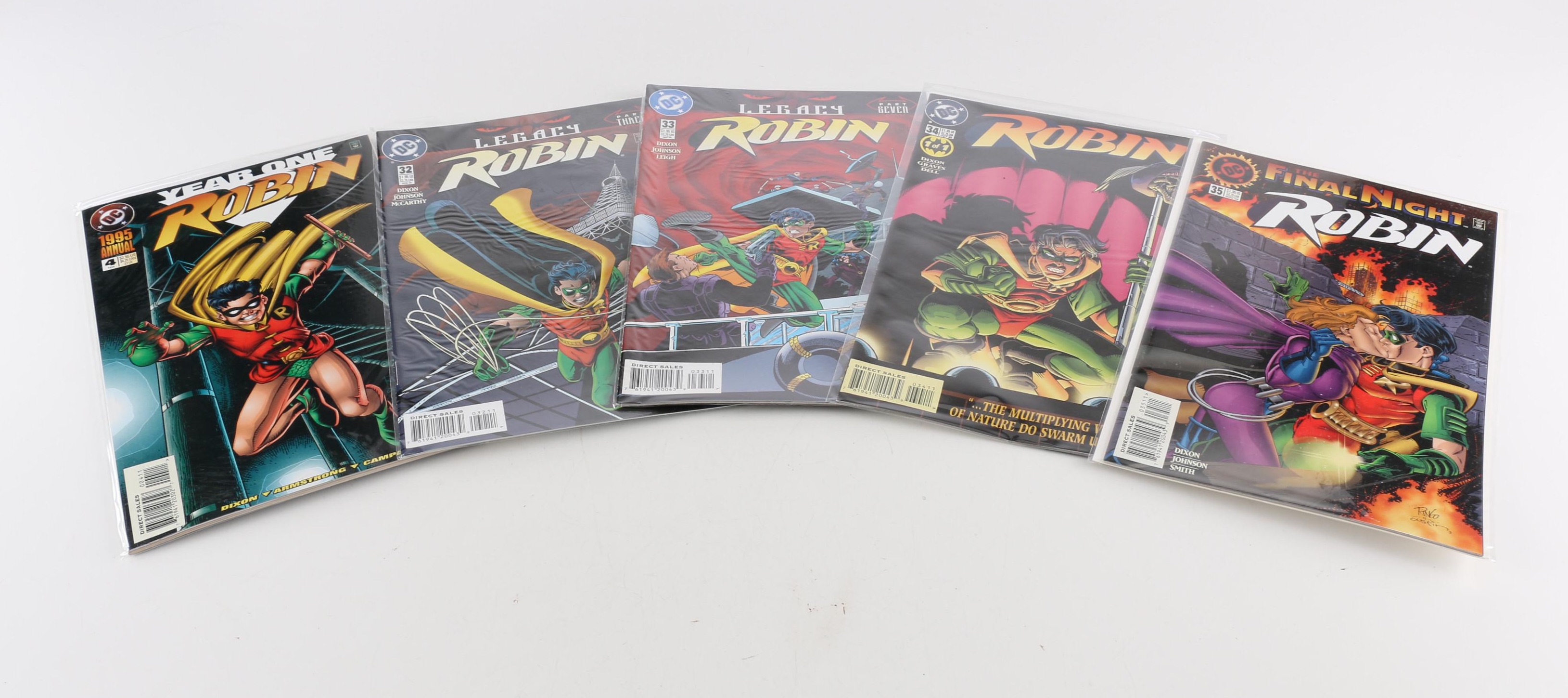 Modern Age DC Comics Including "Nightwing" and "Robin"