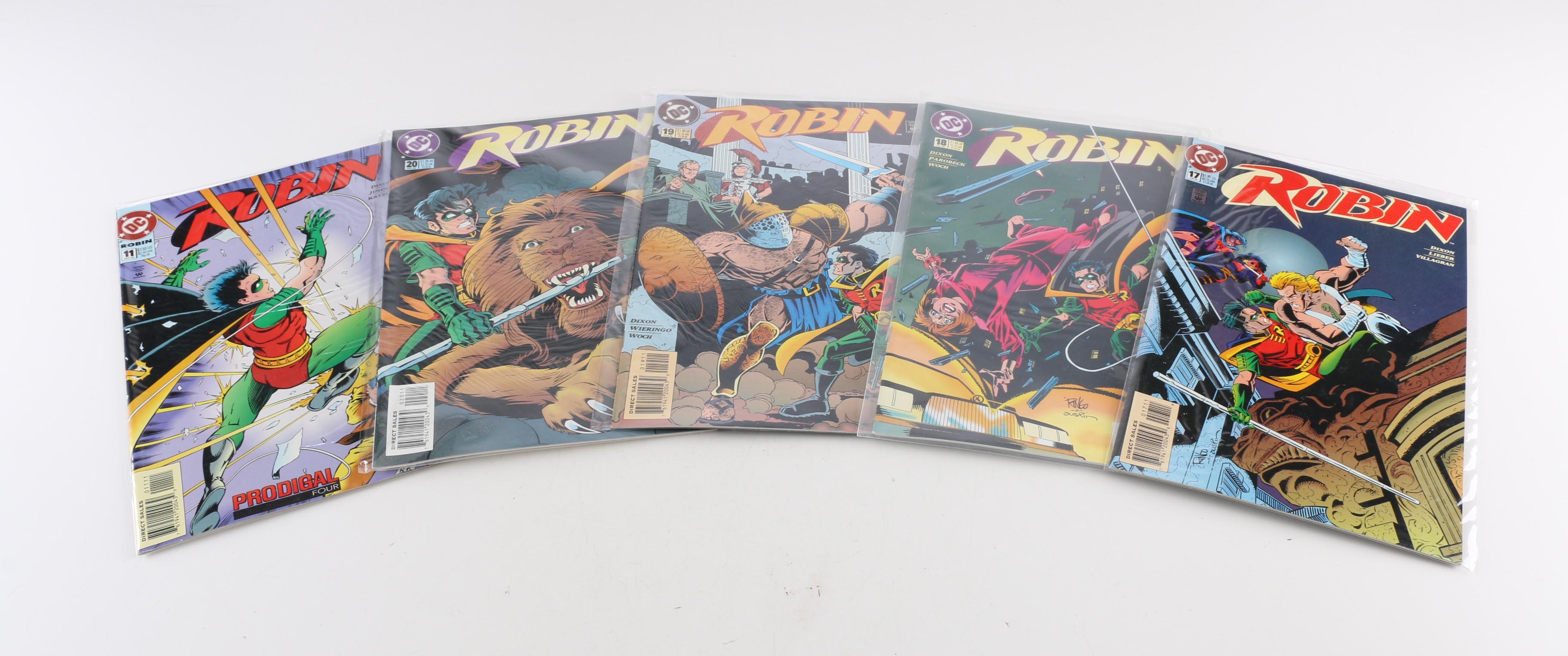 Modern Age DC Comics Including "Nightwing" and "Robin"