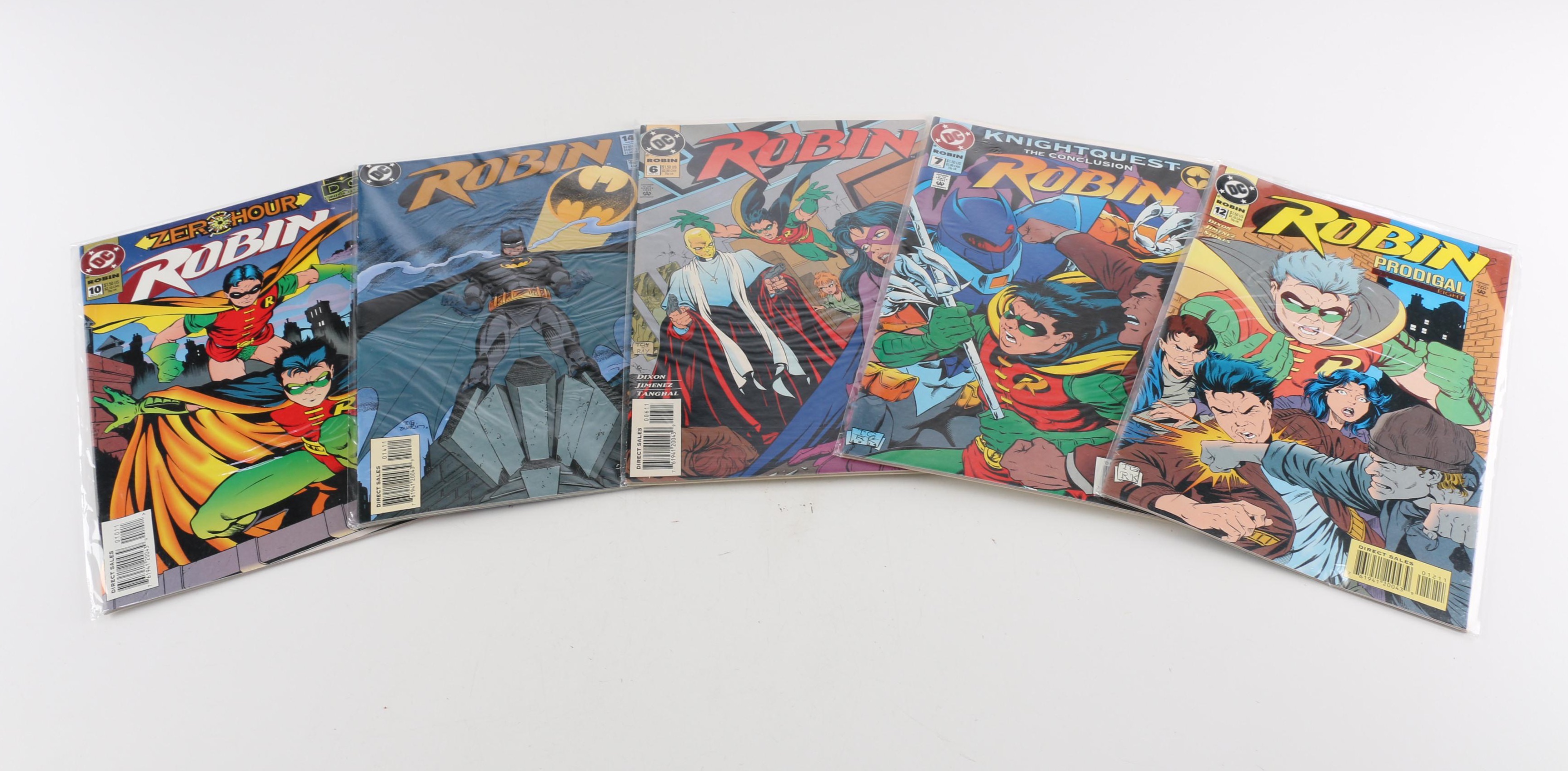 Modern Age DC Comics Including "Nightwing" and "Robin"