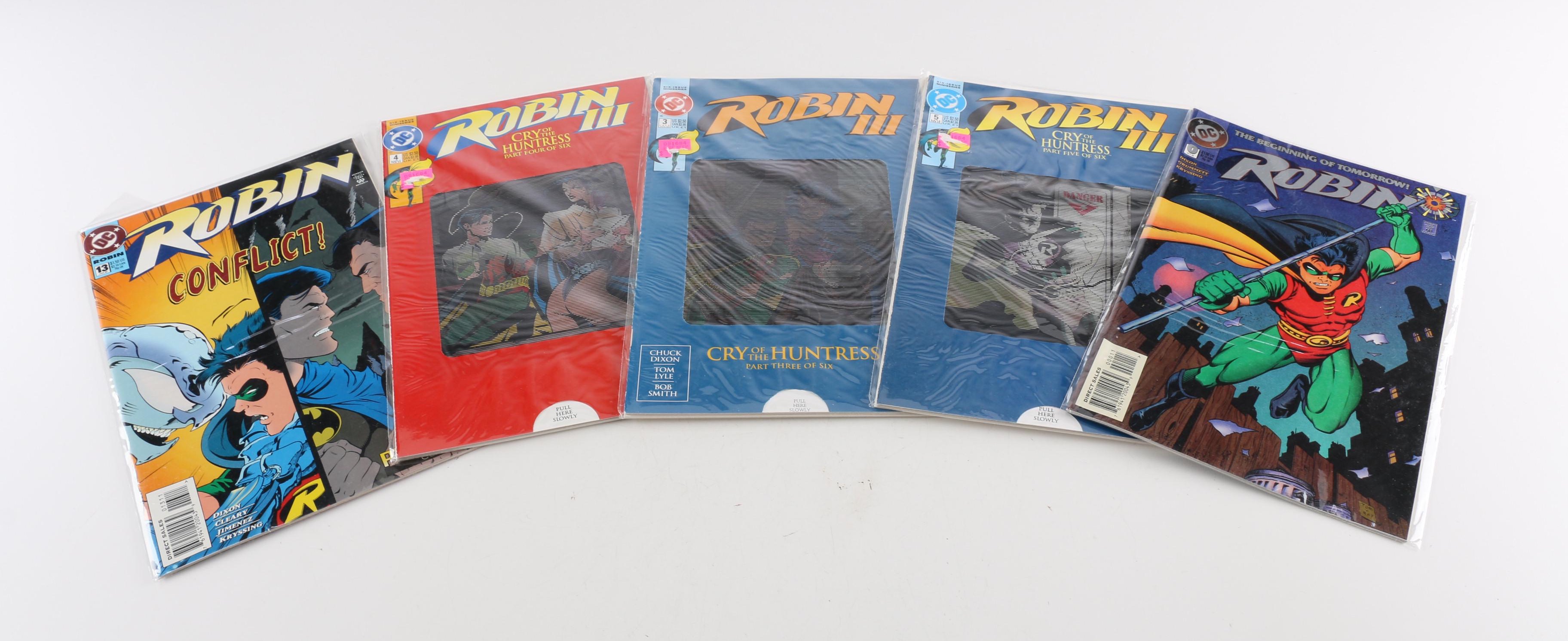 Modern Age DC Comics Including "Nightwing" and "Robin"