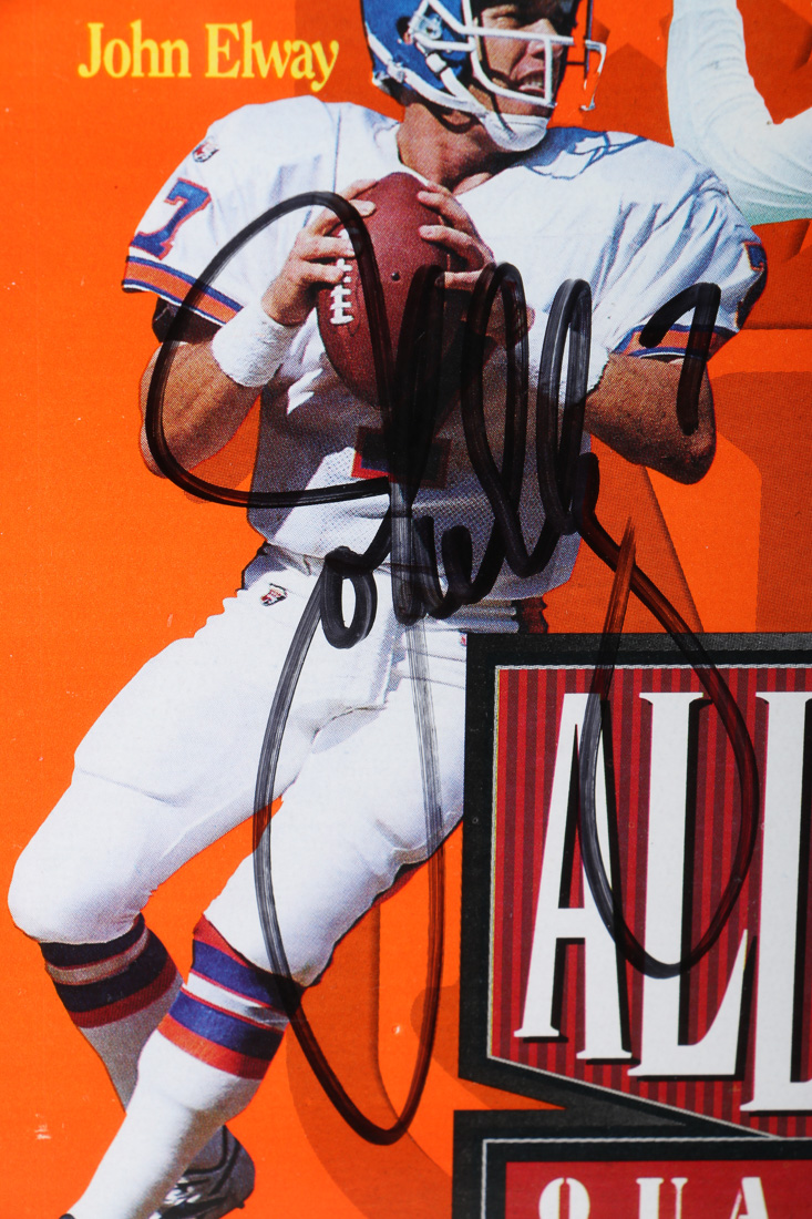 Autographed Wheaties Box In Frame