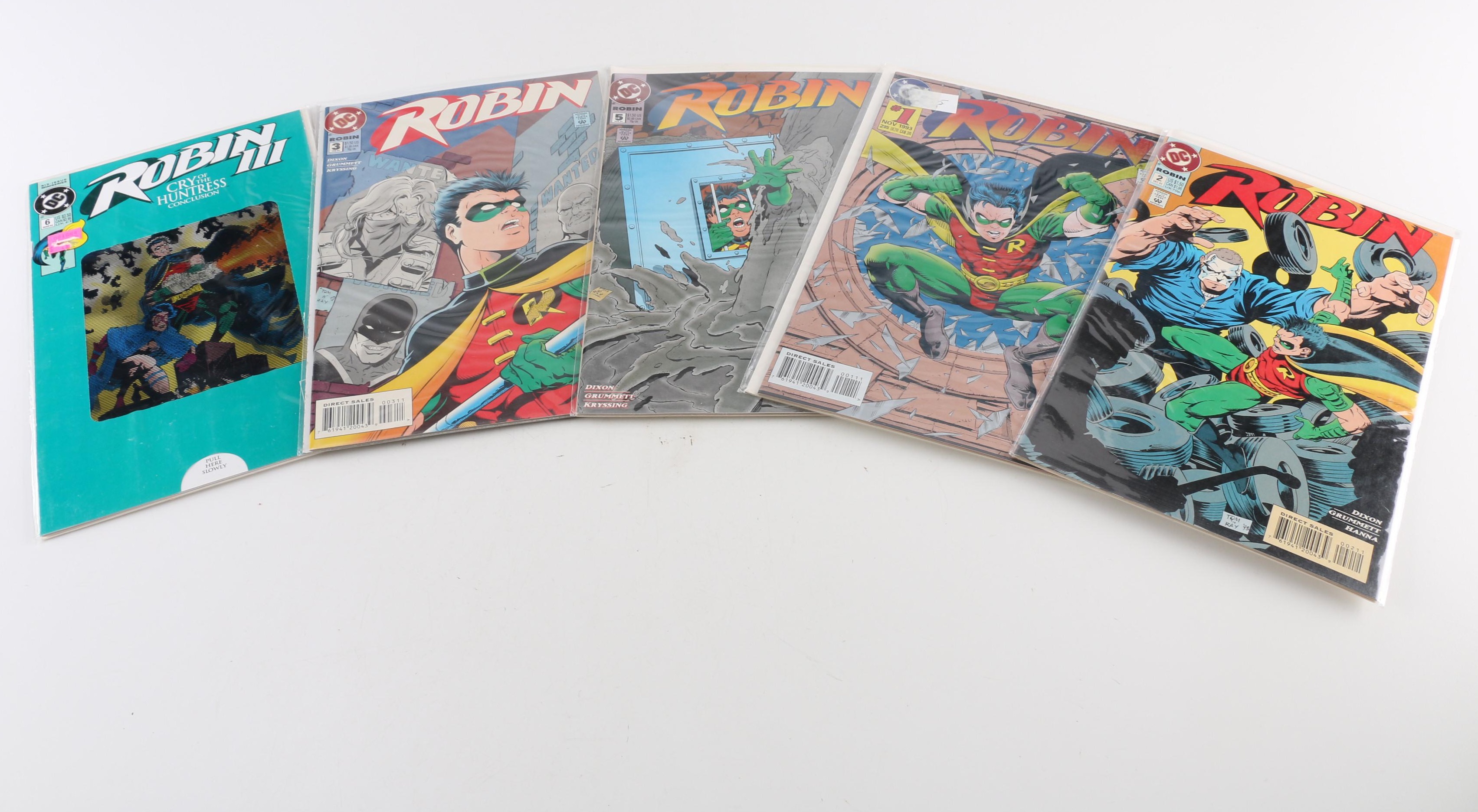 Modern Age DC Comics Including "Nightwing" and "Robin"