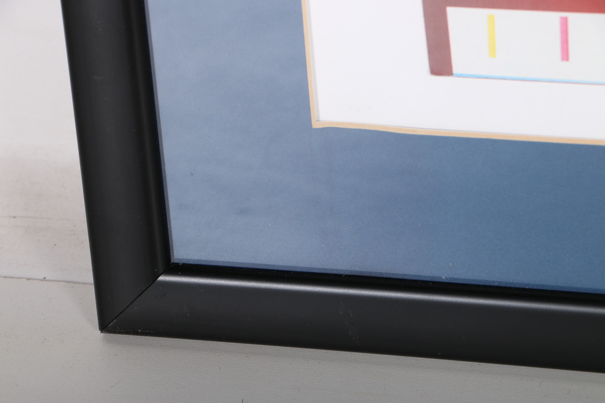 Autographed Wheaties Box In Frame