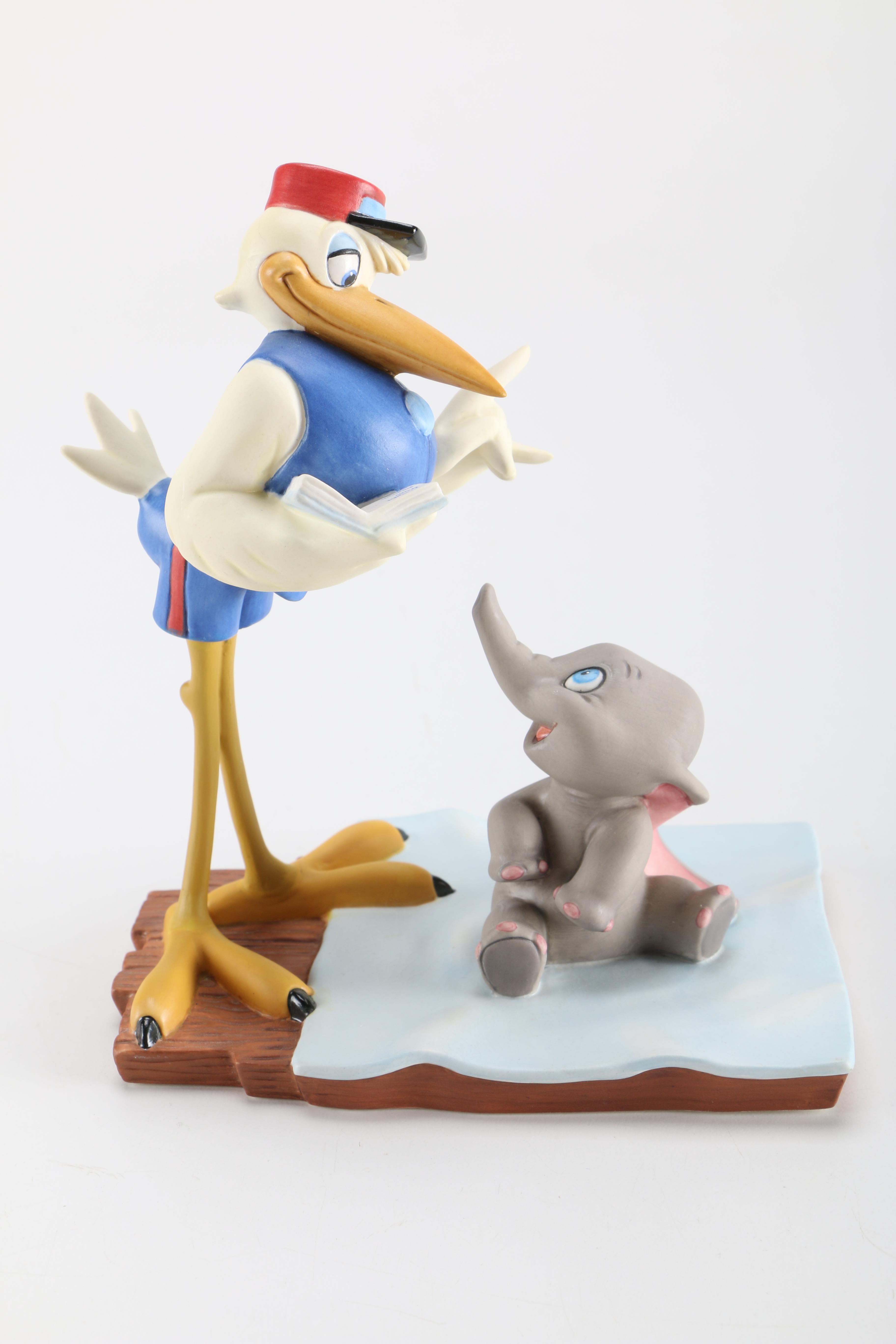 Walt Disney Classics Collection "Dumbo" Porcelain Figurines