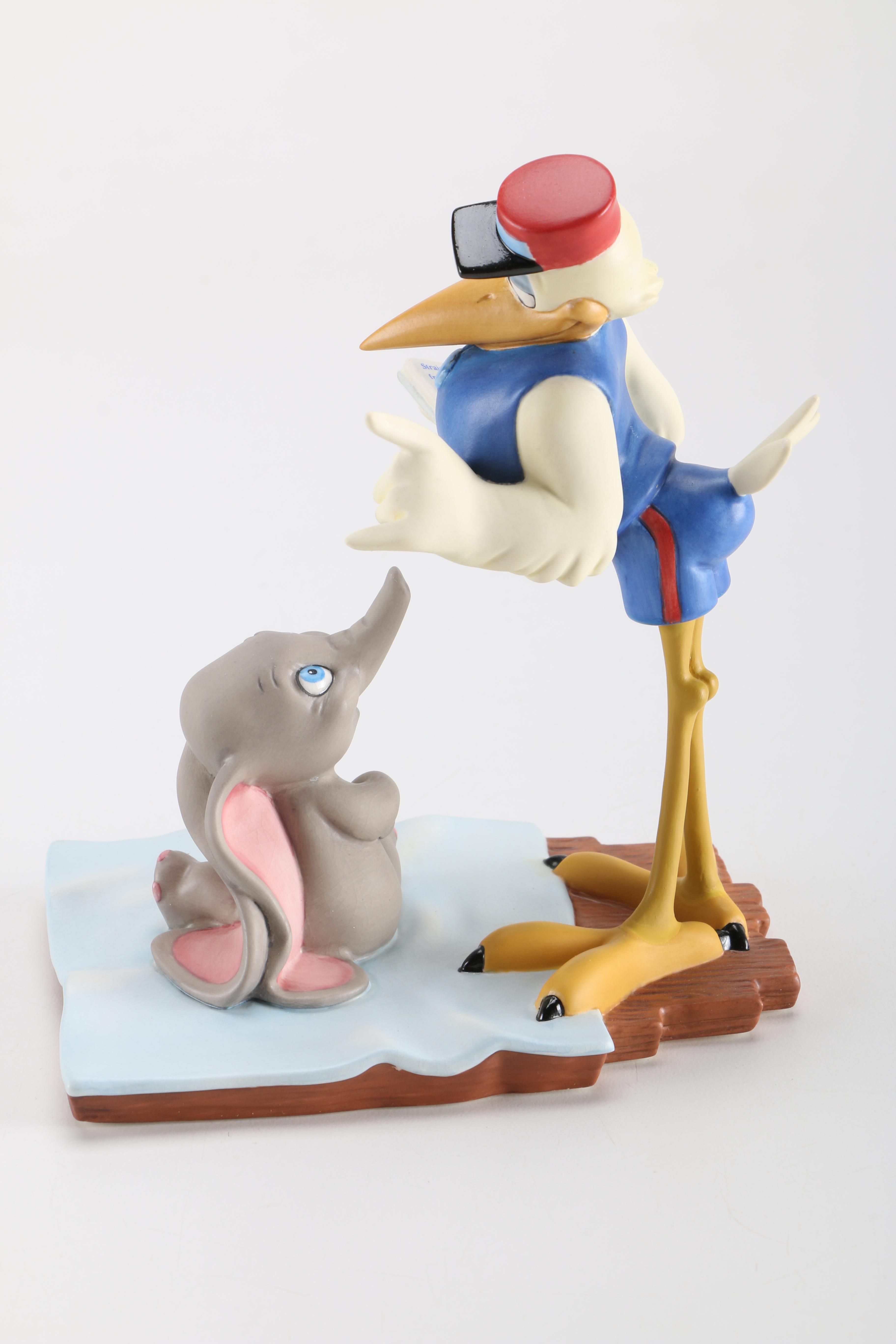 Walt Disney Classics Collection "Dumbo" Porcelain Figurines