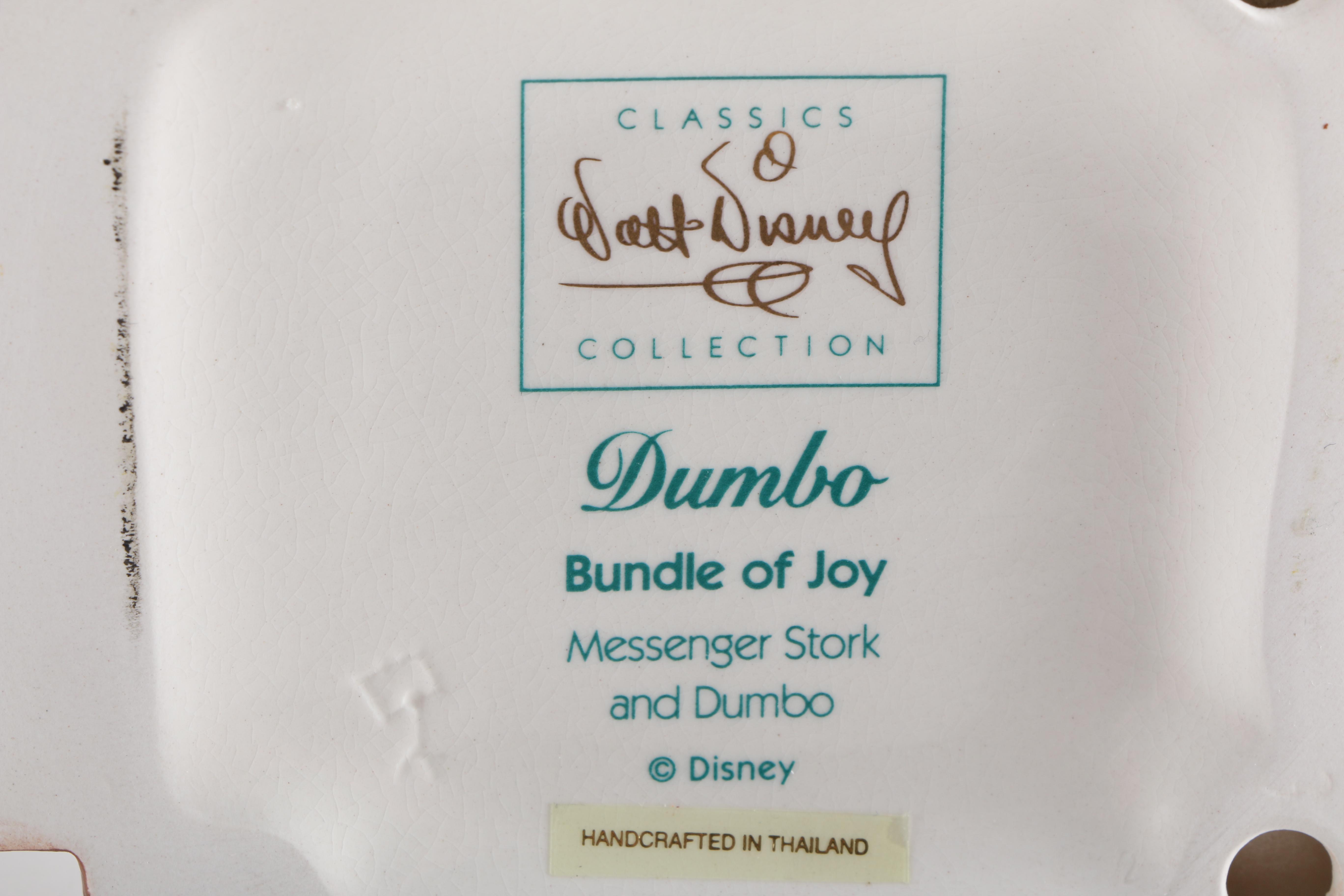 Walt Disney Classics Collection "Dumbo" Porcelain Figurines