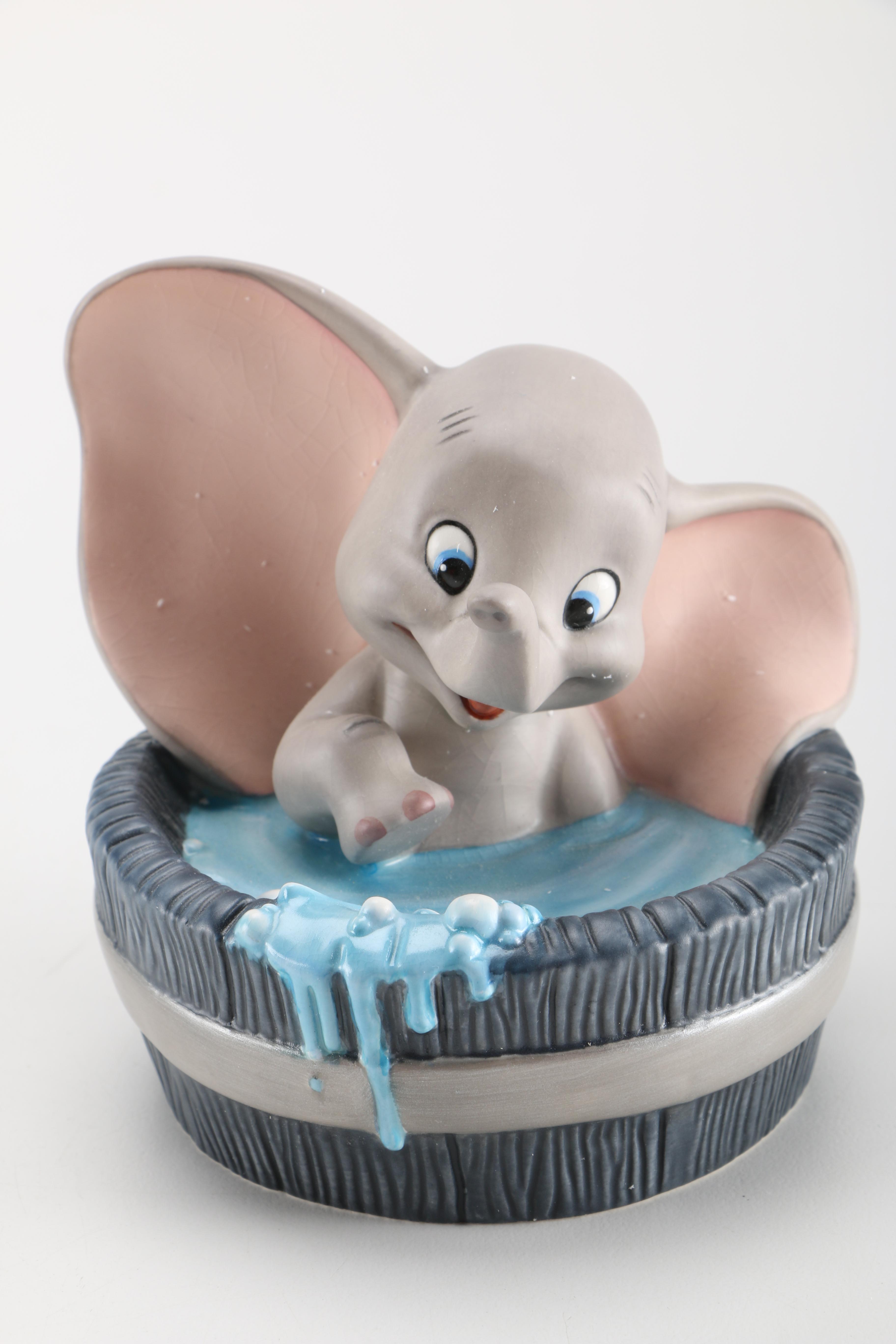 Walt Disney Classics Collection "Dumbo" Porcelain Figurines