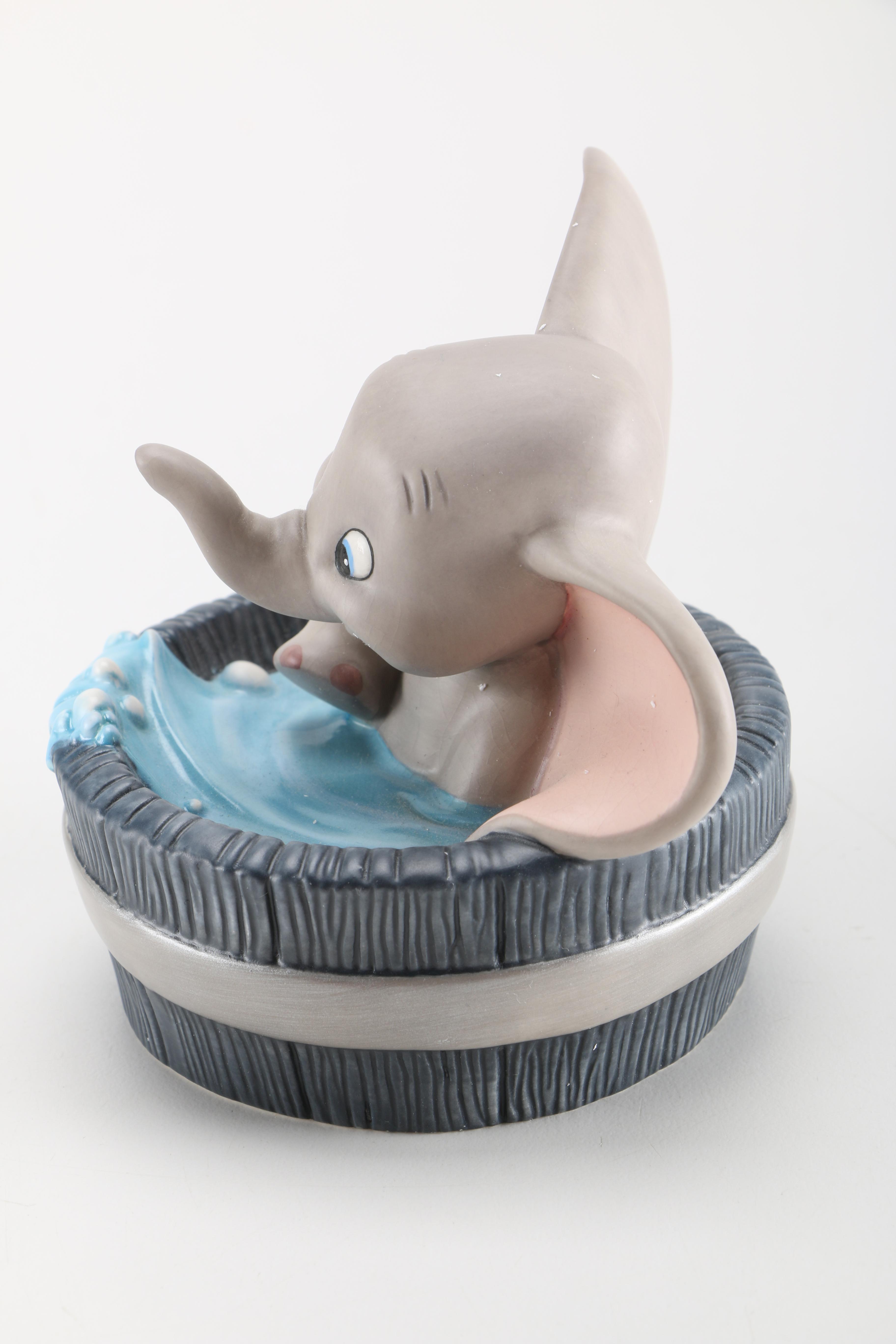 Walt Disney Classics Collection "Dumbo" Porcelain Figurines