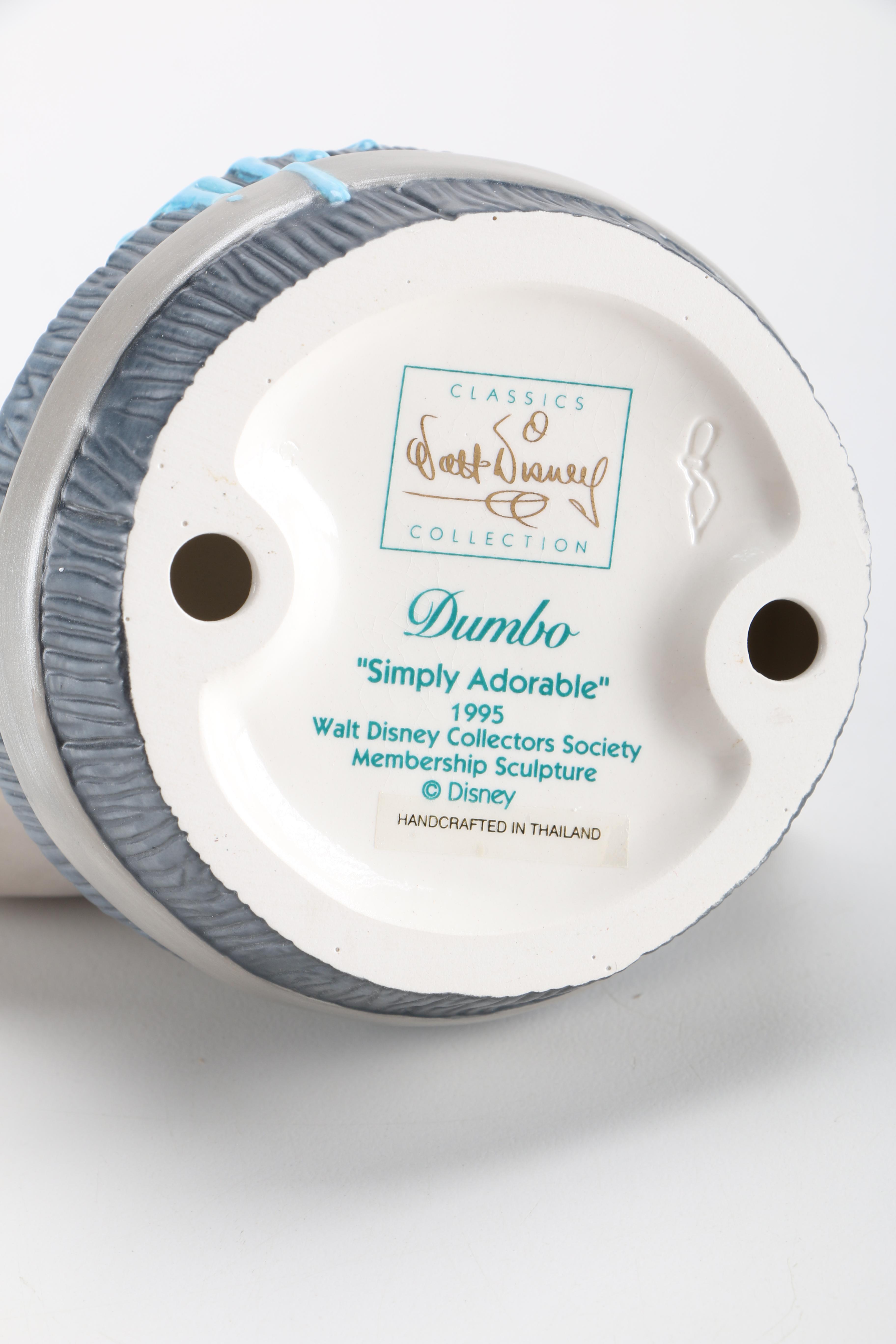 Walt Disney Classics Collection "Dumbo" Porcelain Figurines