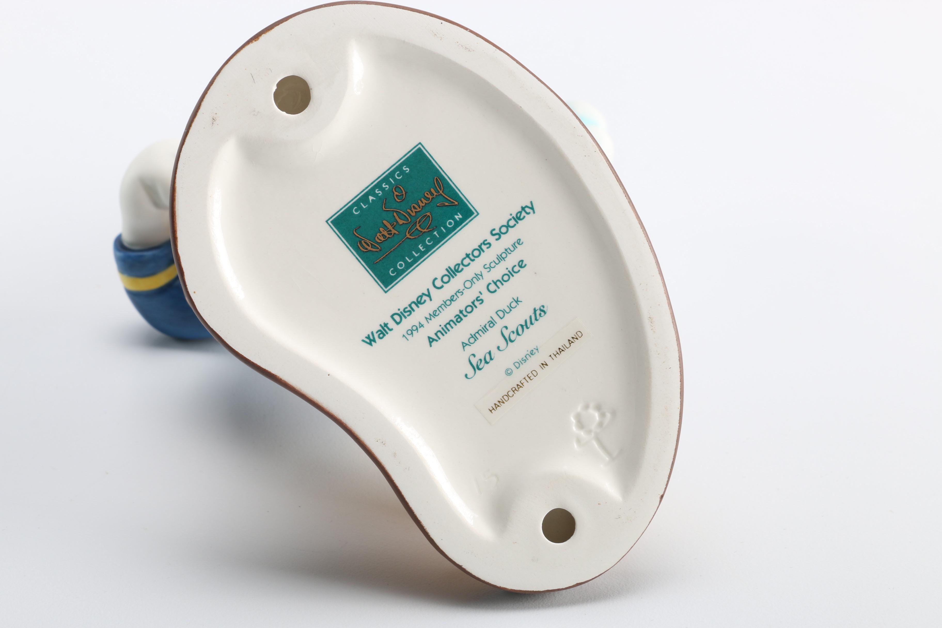 Walt Disney Classics Collection "Sea Scouts" Donald Duck Figurine