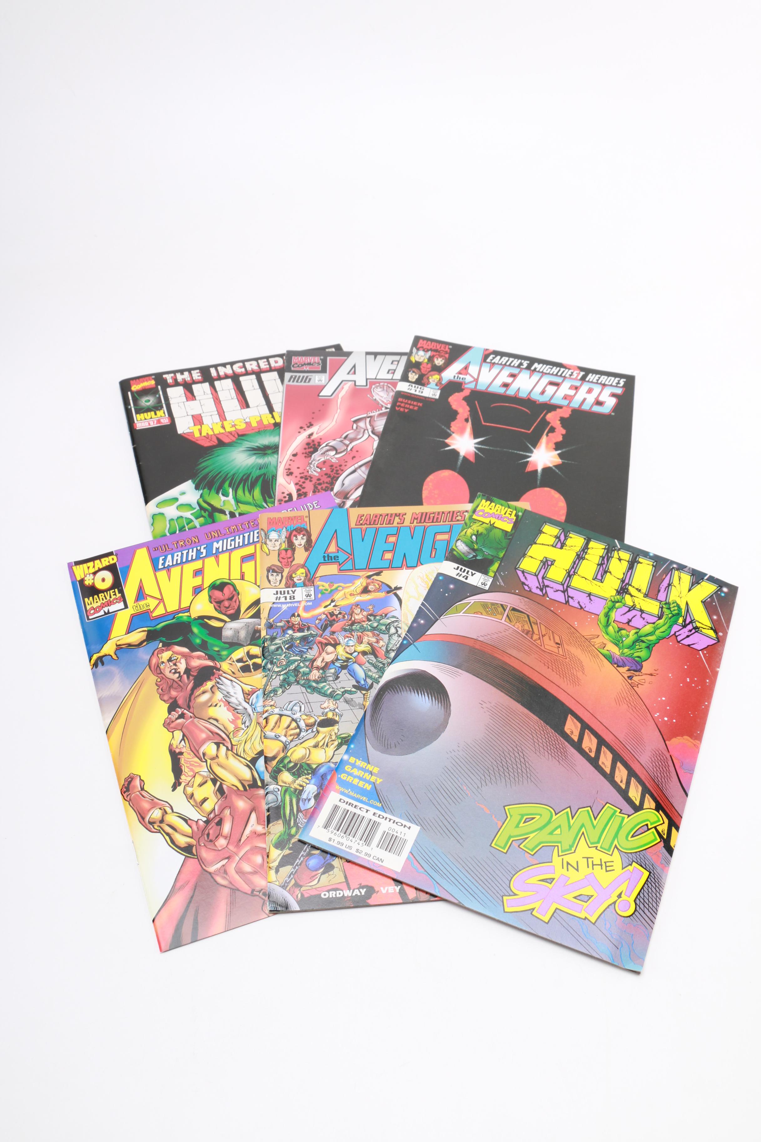 Bronze Age and Modern Age Marvel "Avengers" Comics