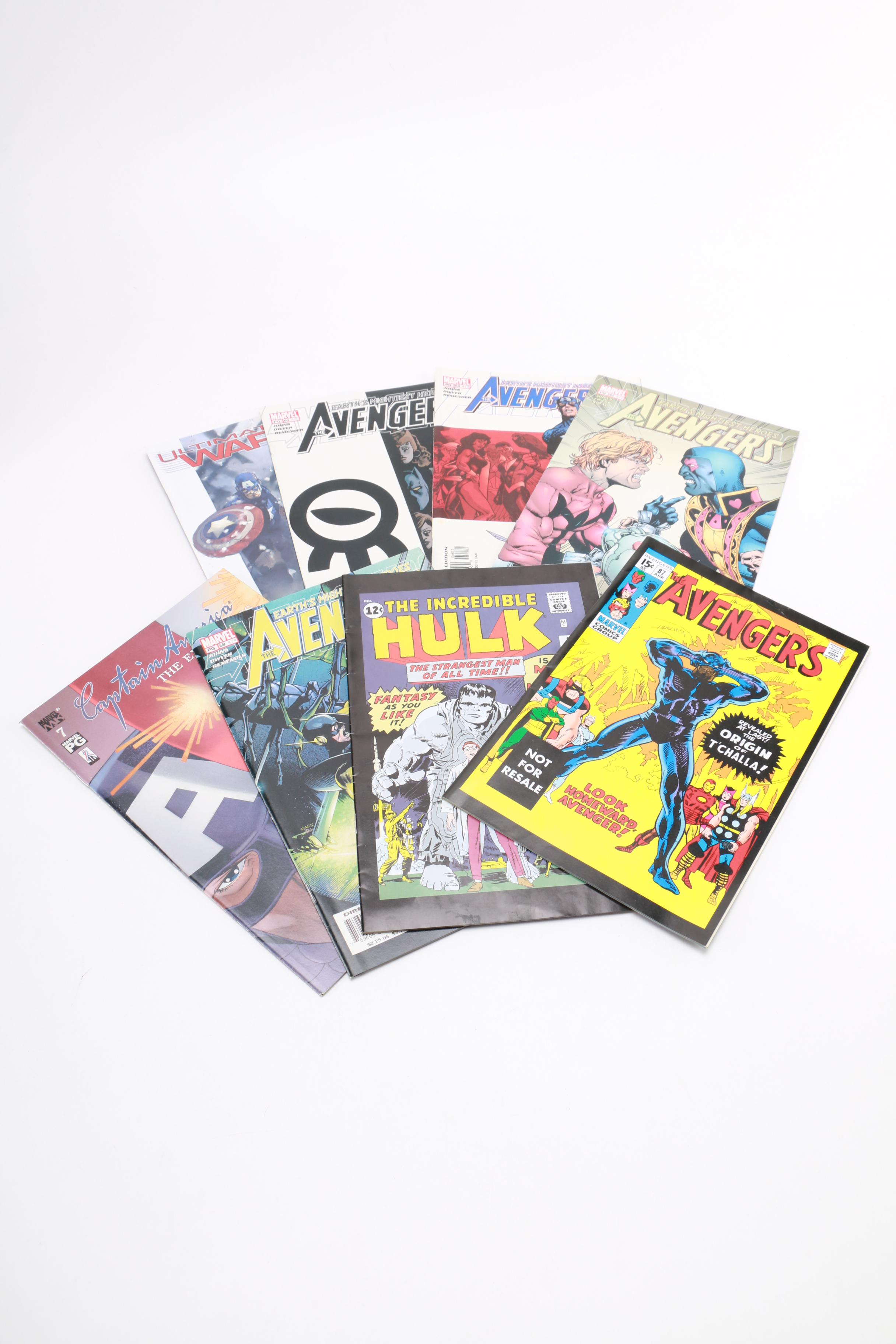 Bronze Age and Modern Age Marvel "Avengers" Comics