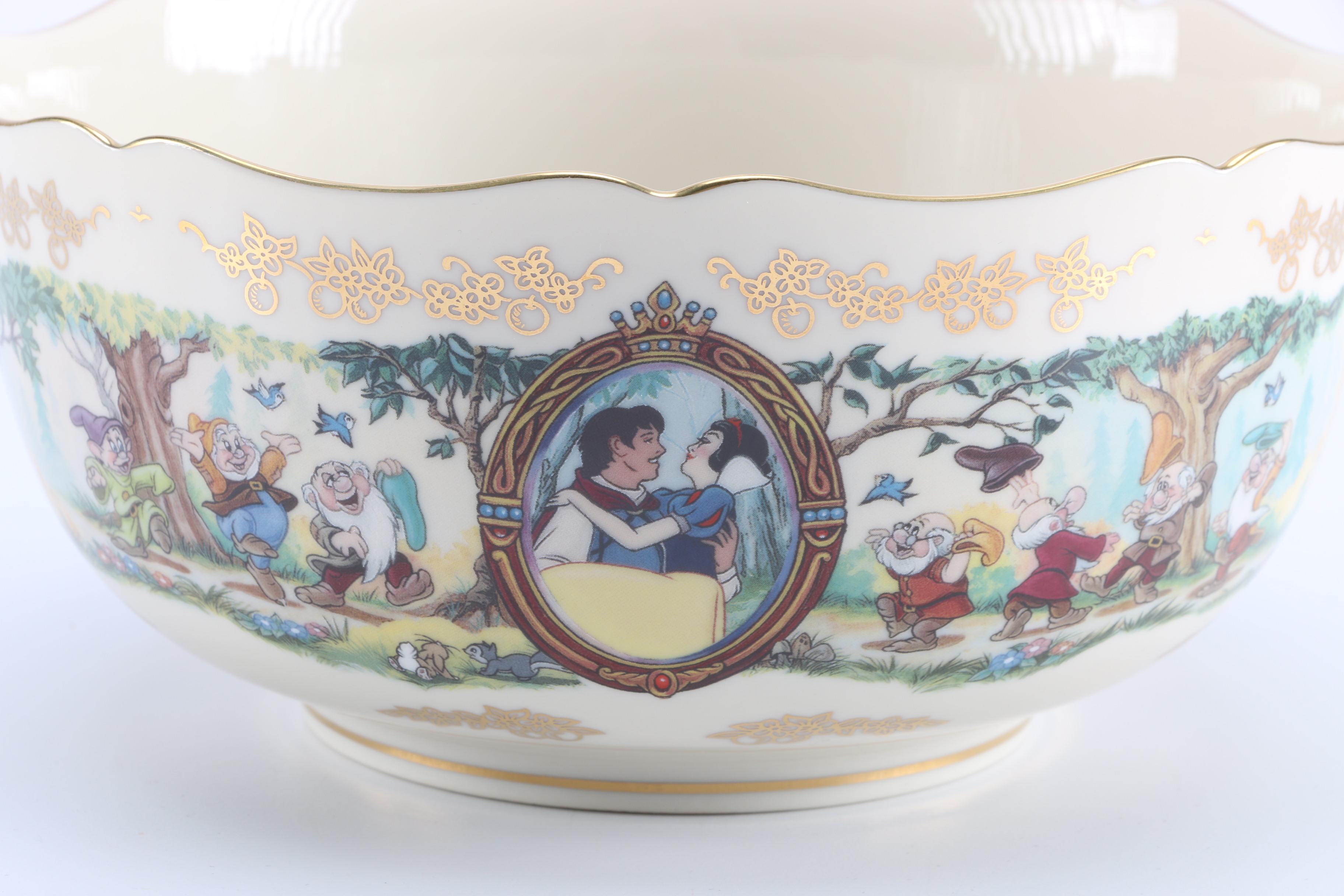 Disney's Snow White Limited Edition Anniversary Bowl From Lenox