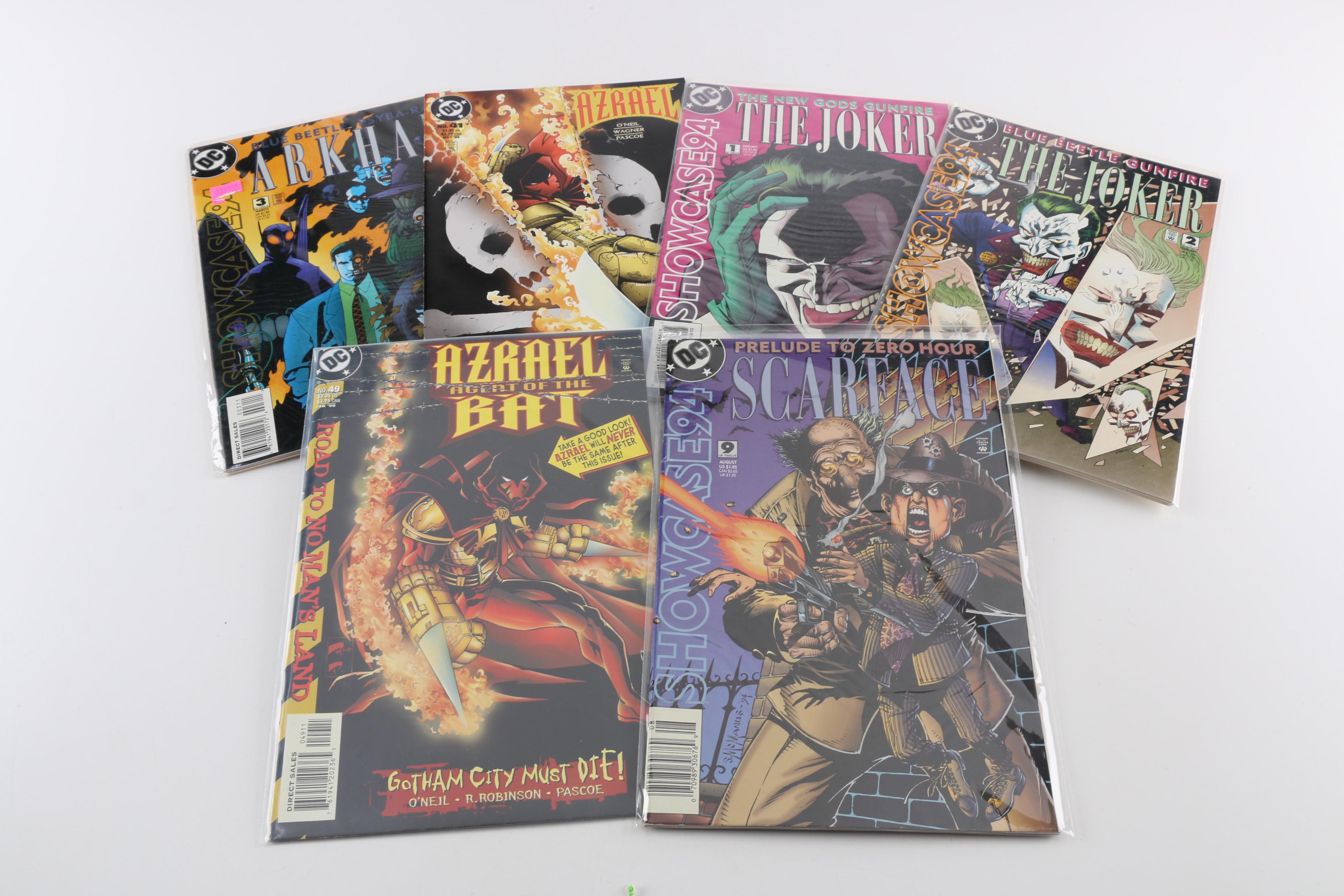 Modern Age DC Villains Comics Including "Spectre", "Joker" and "Swamp Thing"