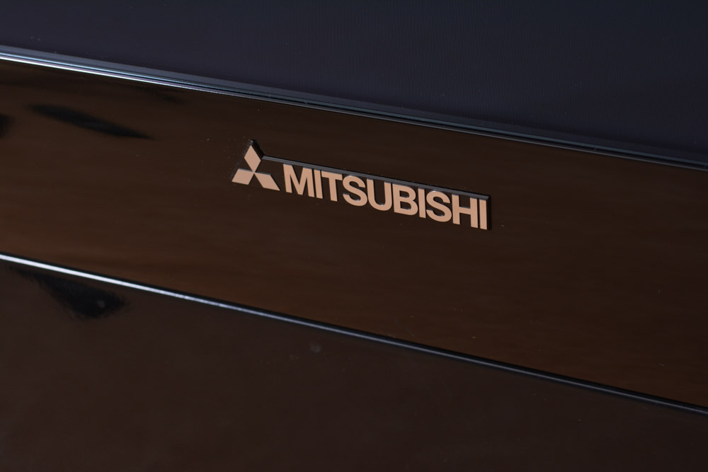 Mitsubishi Big Screen Television and Panasonic Video Recorder