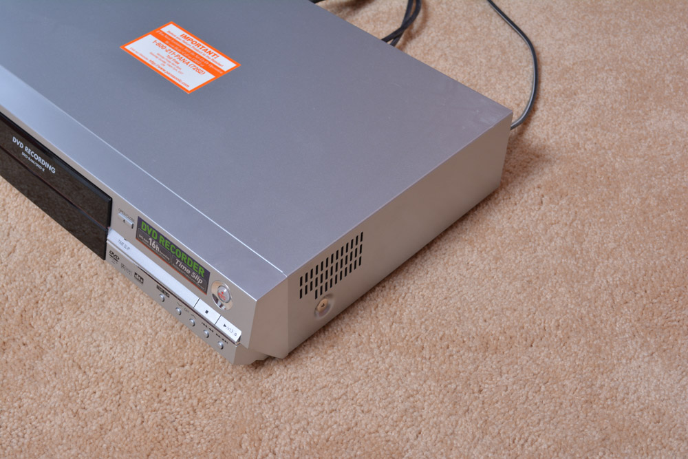 Mitsubishi Big Screen Television and Panasonic Video Recorder