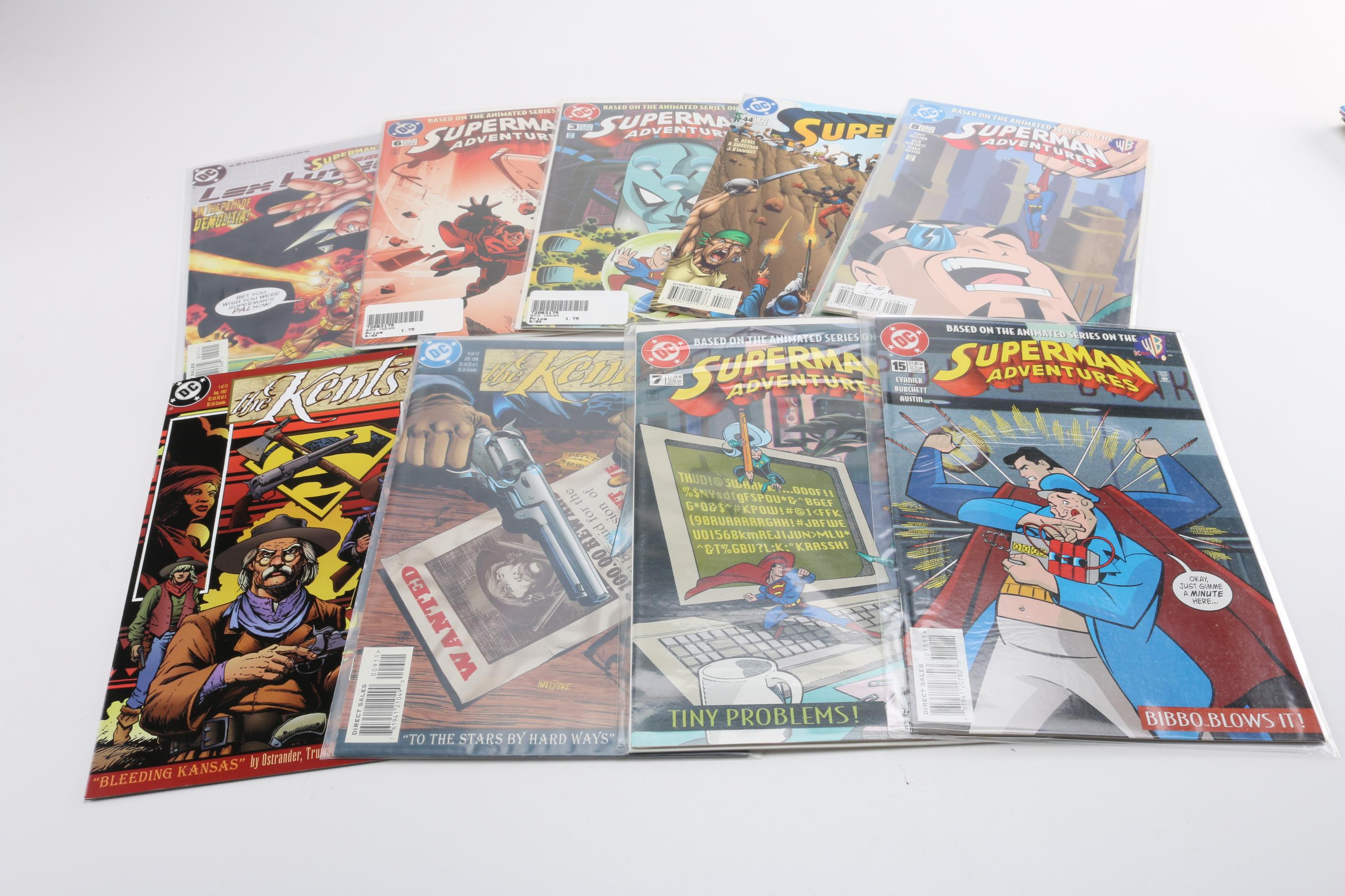 Assortment of Modern Age Superman Comic Books