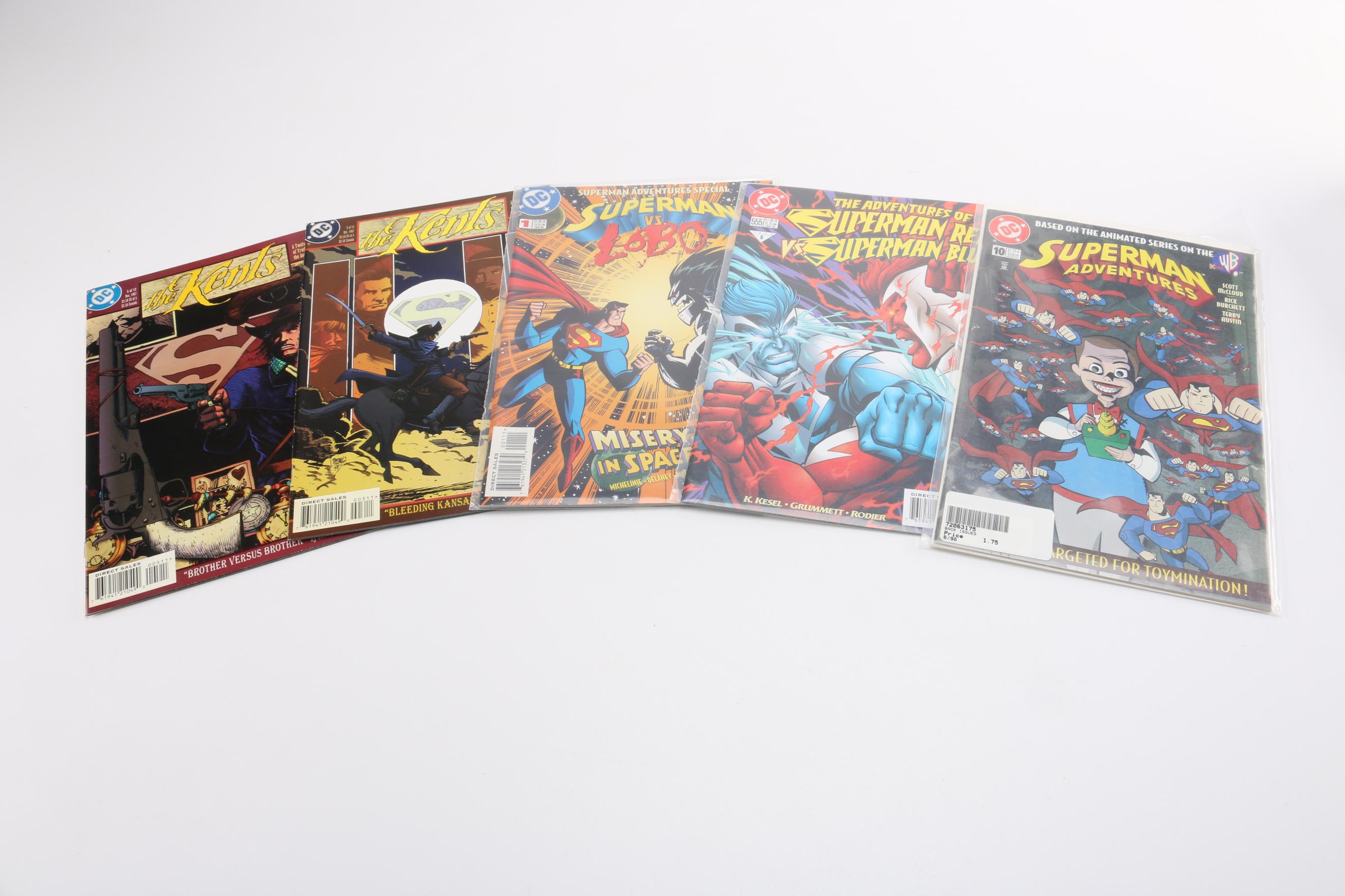 Assortment of Modern Age Superman Comic Books