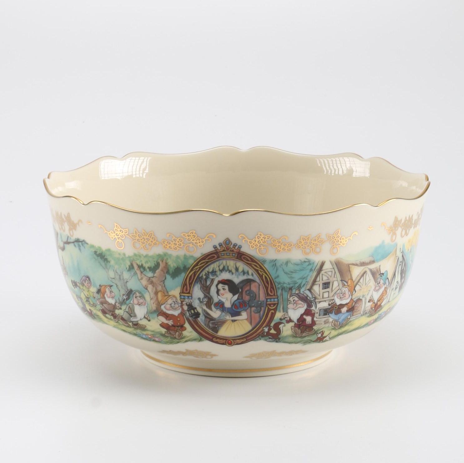 Disney's Snow White Limited Edition Anniversary Bowl From Lenox
