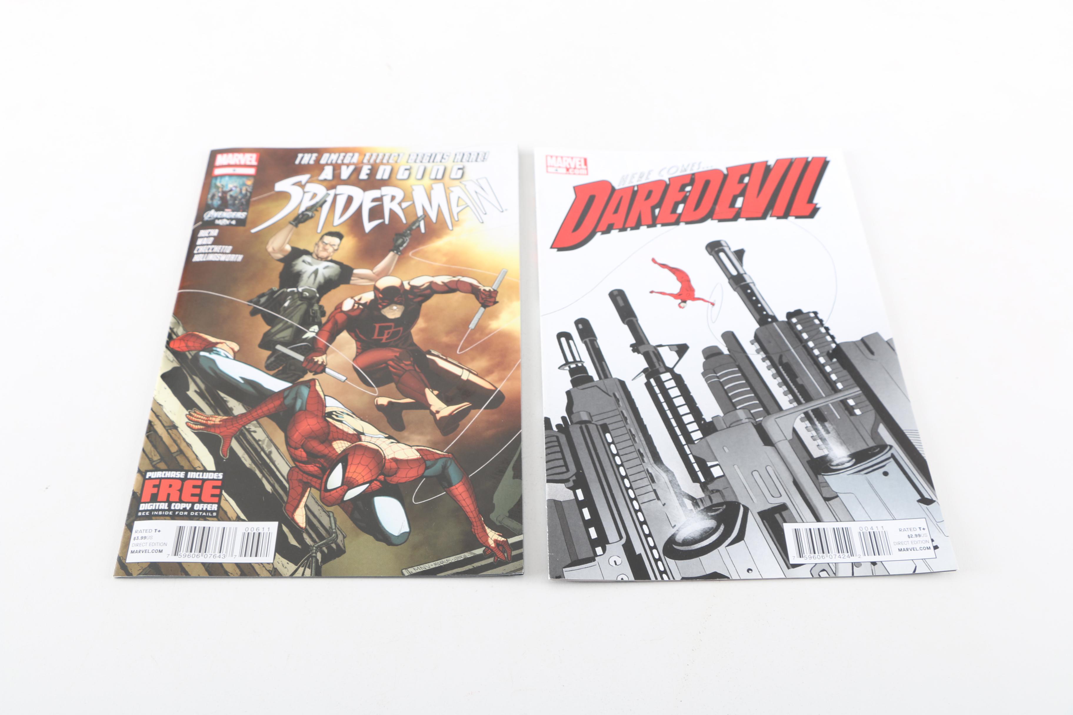 Modern Age Marvel Comics Featuring "Daredevil"