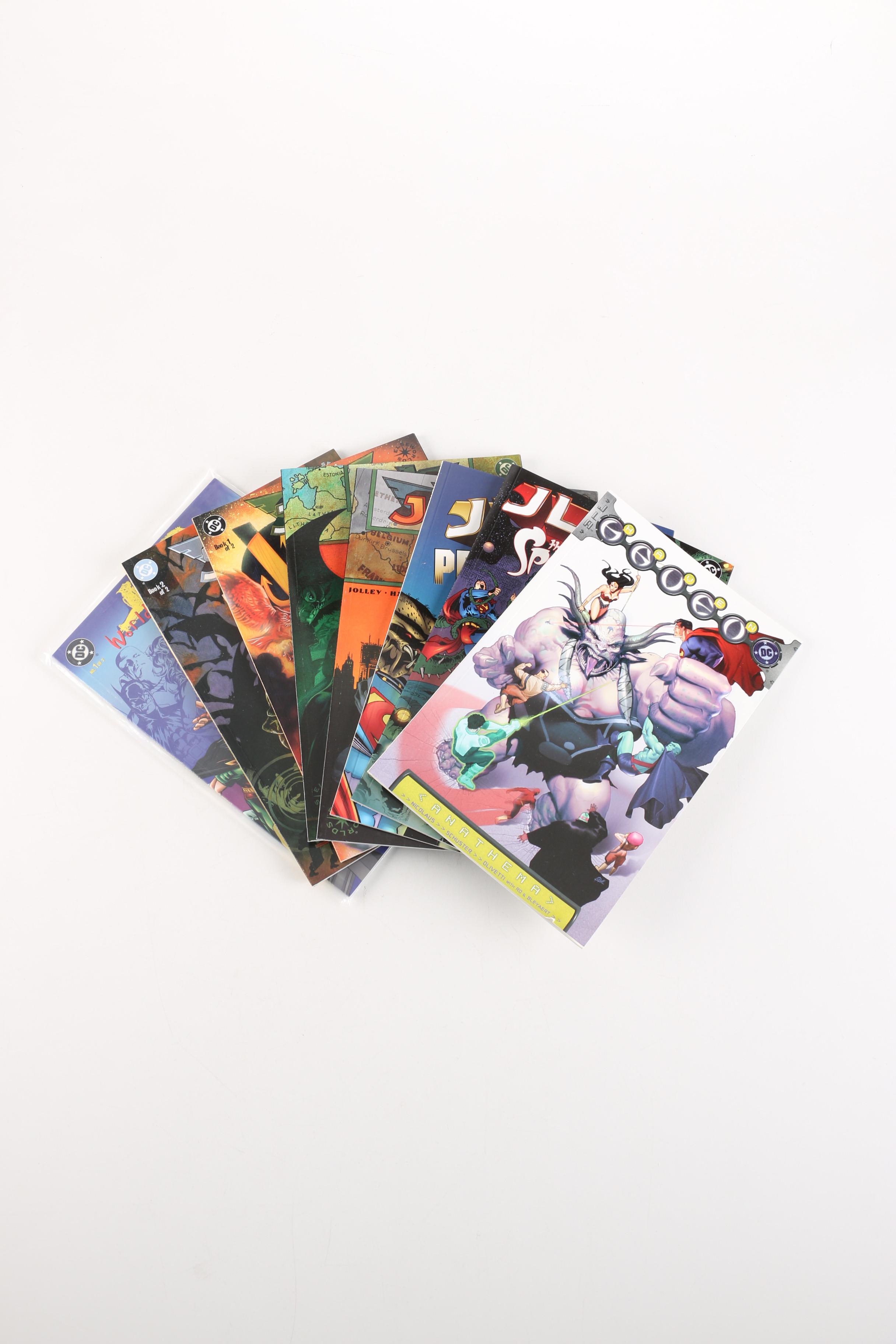 Collection of Modern Age DC JLA and JSA Comics