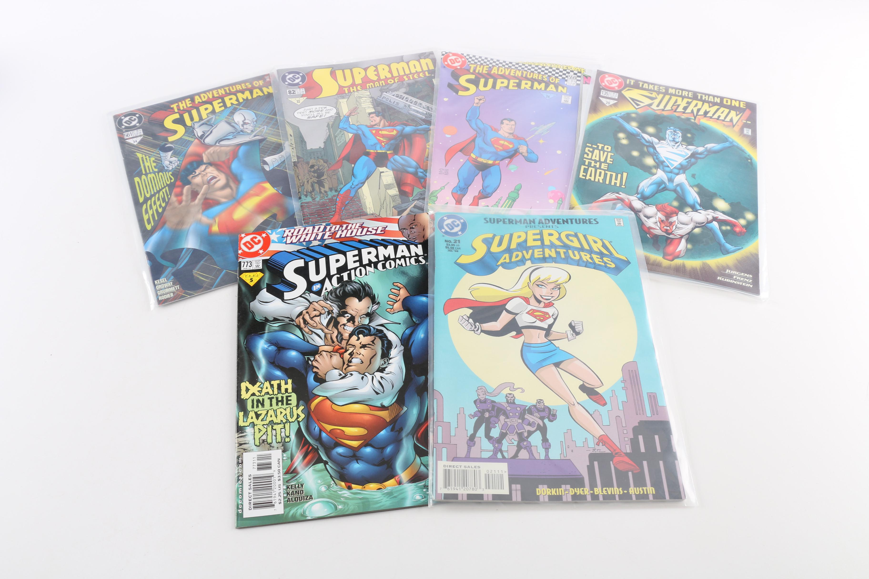 Modern Age DC Superman Comics Including President Lex Luthor