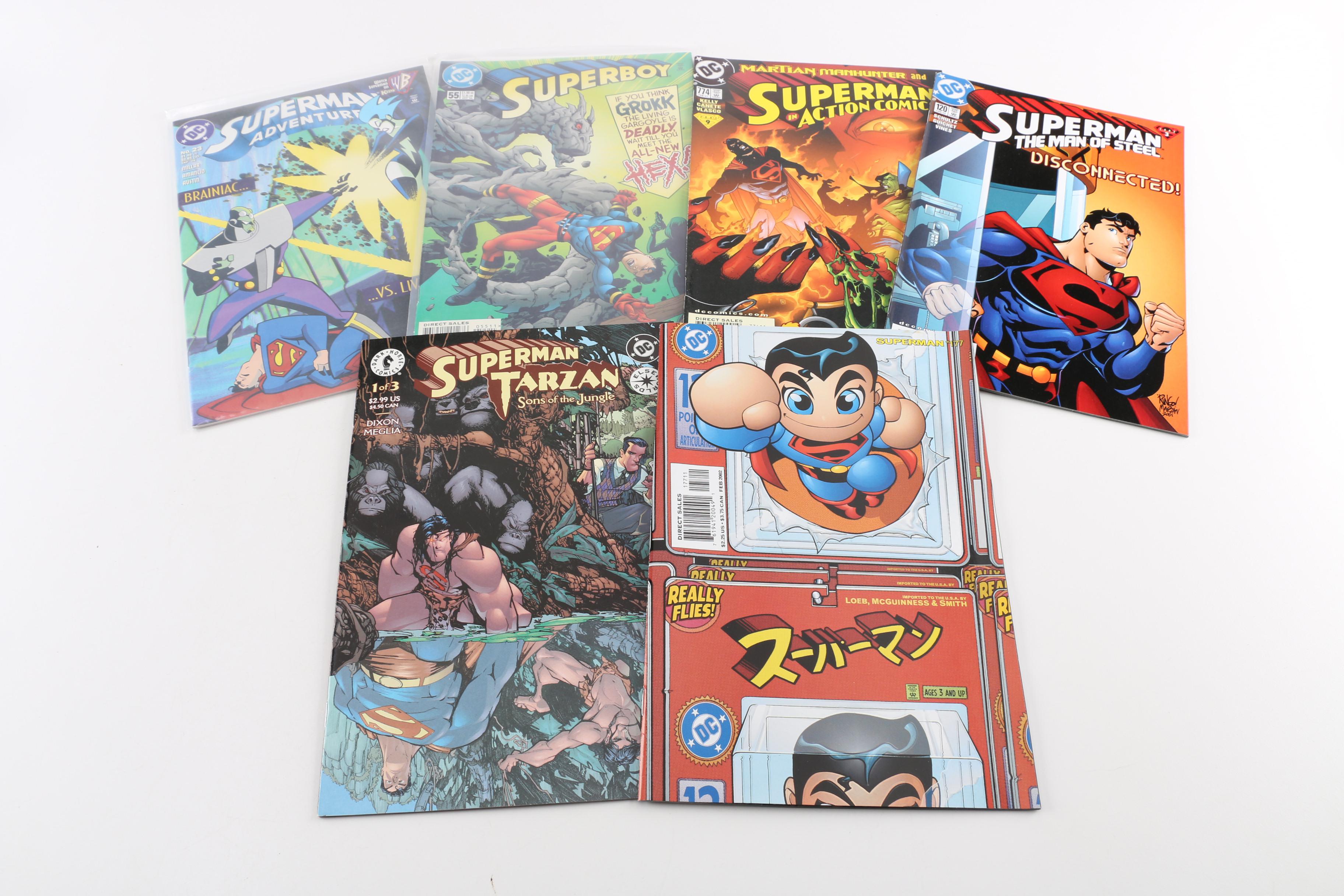 Modern Age DC Superman Comics Including President Lex Luthor