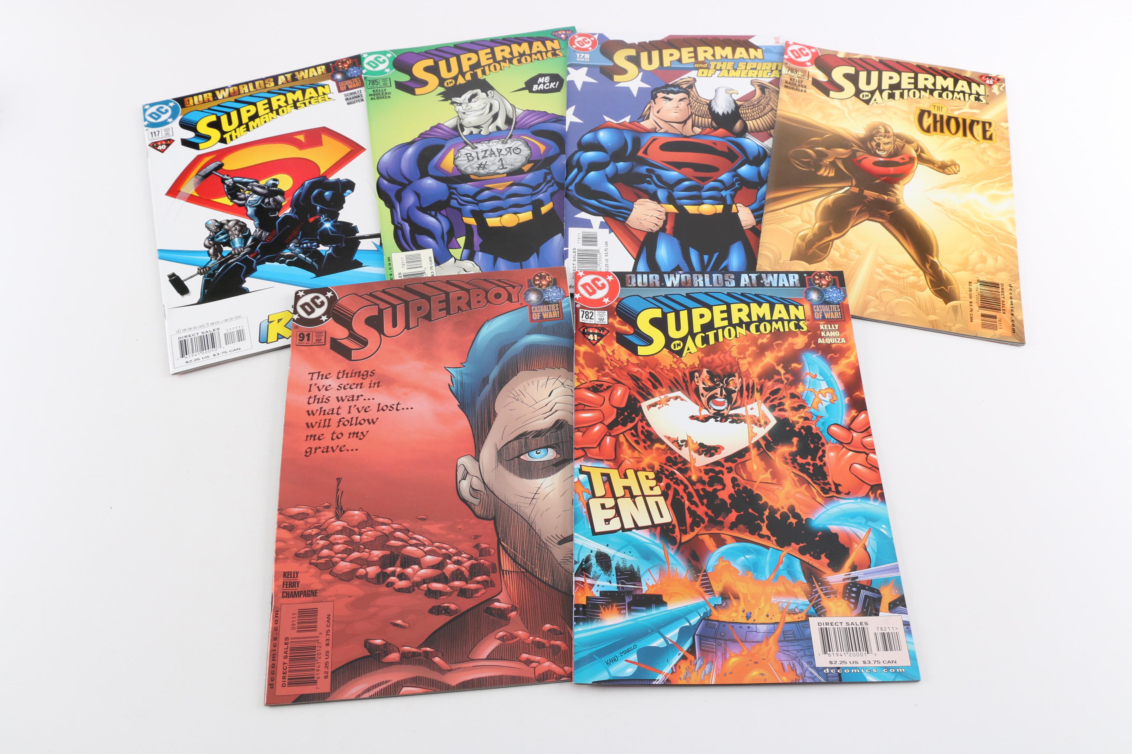 Modern Age DC Superman Comics Including President Lex Luthor
