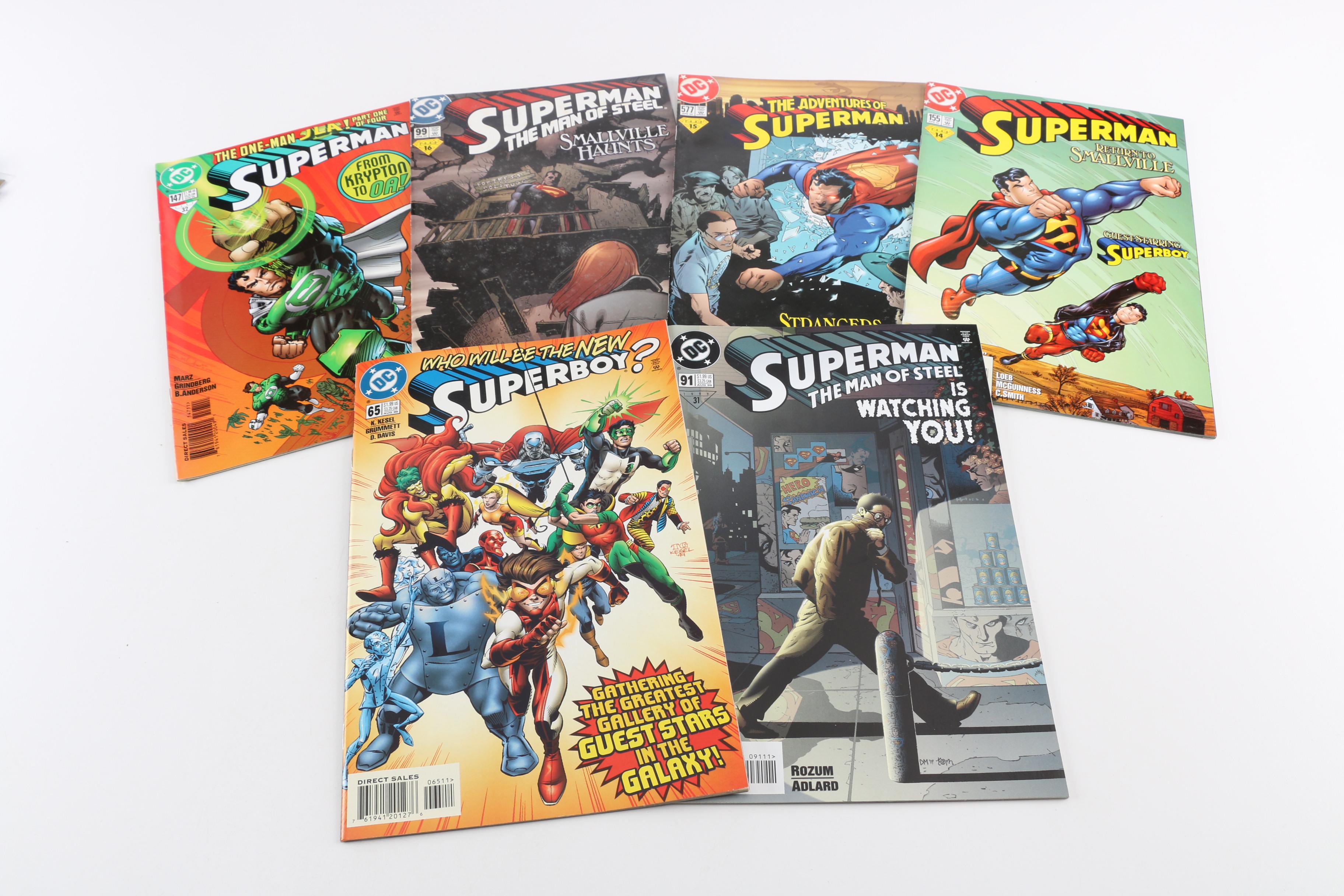 Modern Age DC Superman Comics Including President Lex Luthor