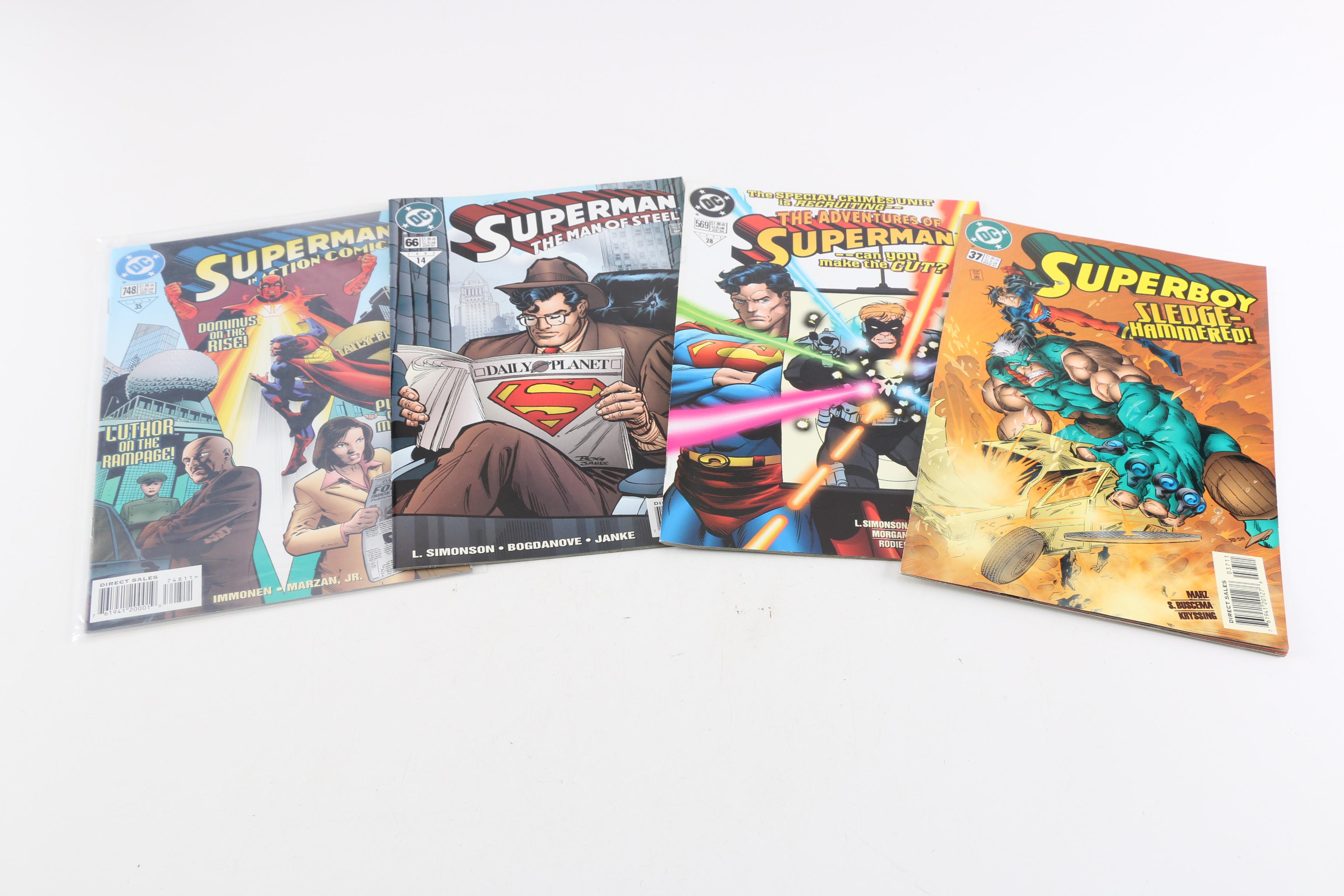 Modern Age DC Superman Comics Including President Lex Luthor