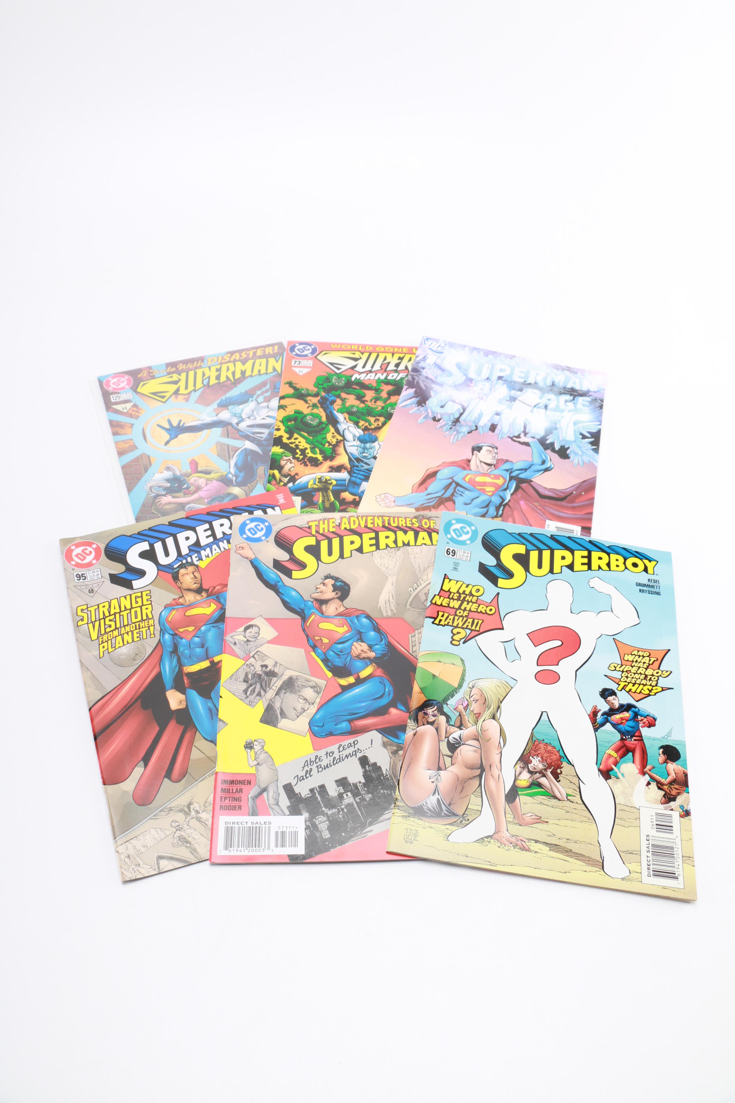 Assorted Modern Age Superman Comic Books