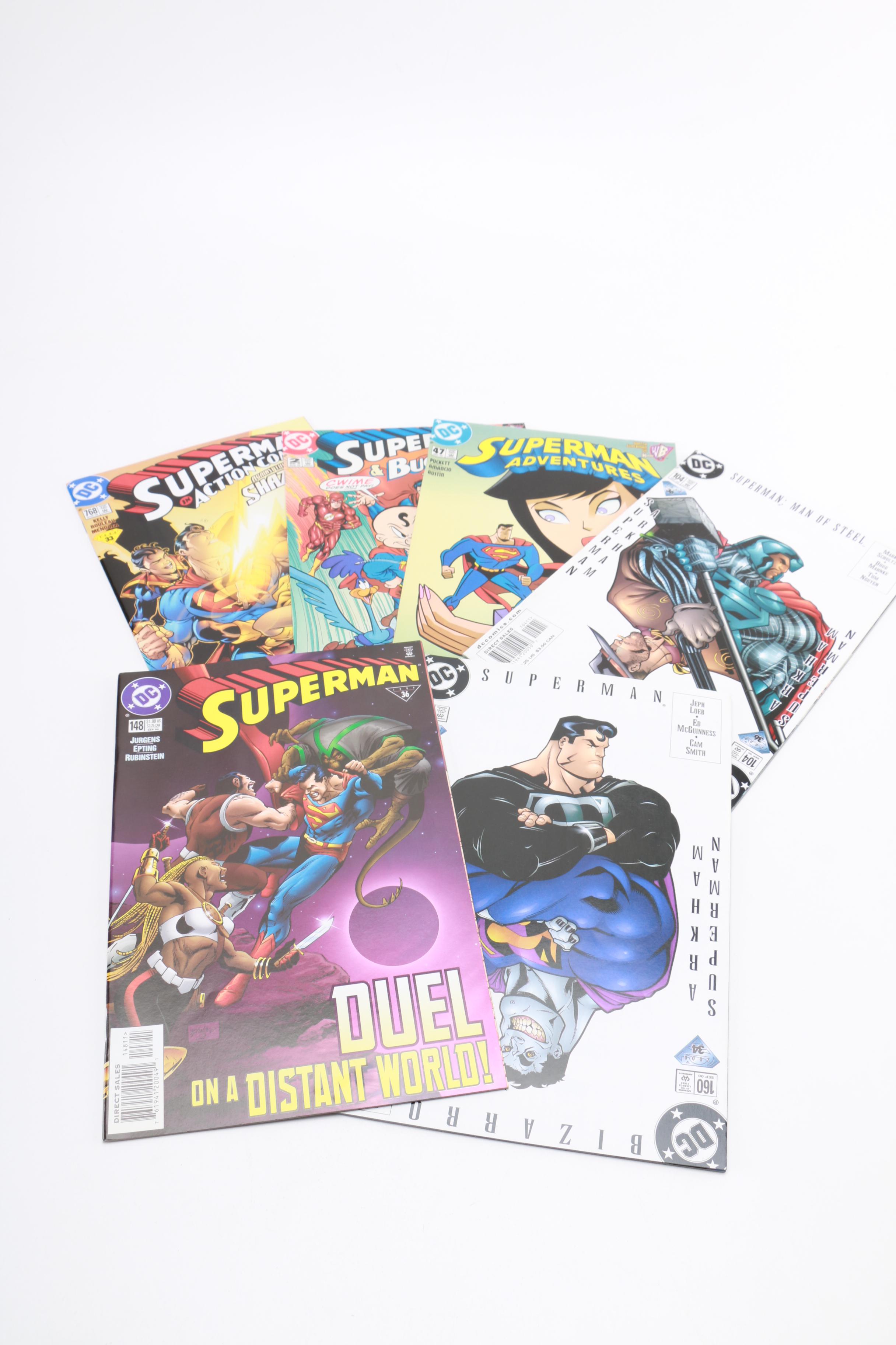 Assorted Modern Age Superman Comic Books