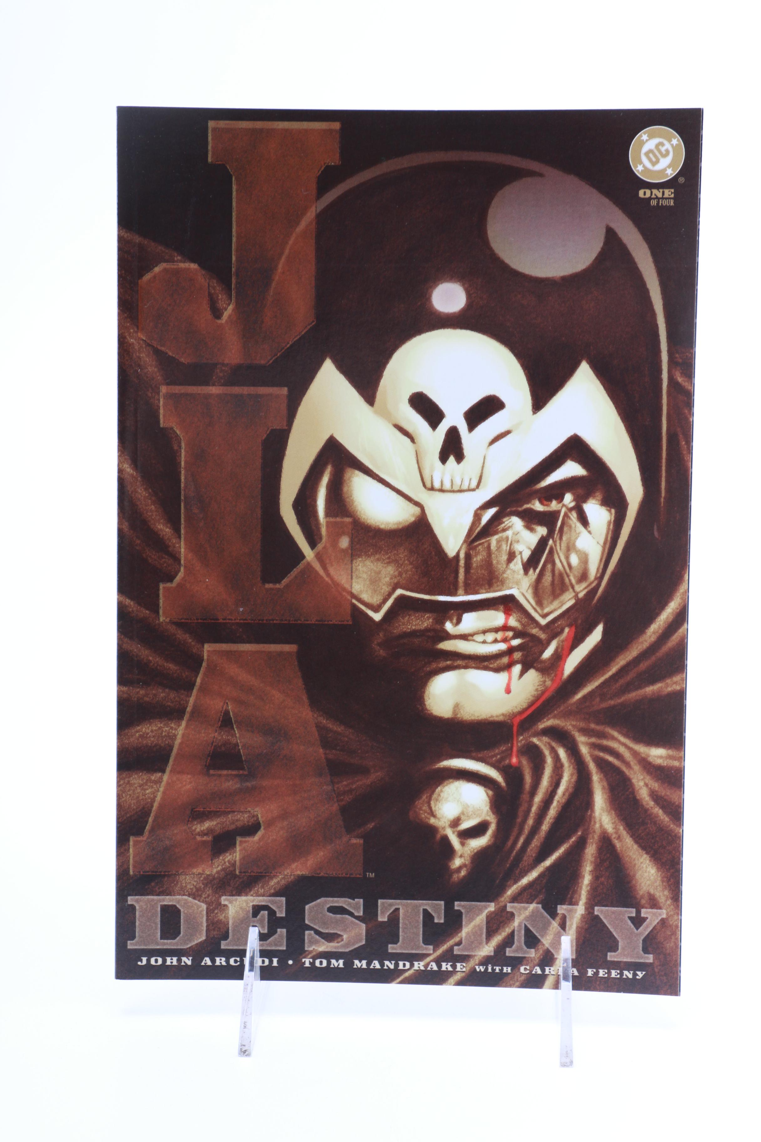 Complete "JLA Act Of God" and "JLA: Destiny"  DC Hardbound Comic Miniseries