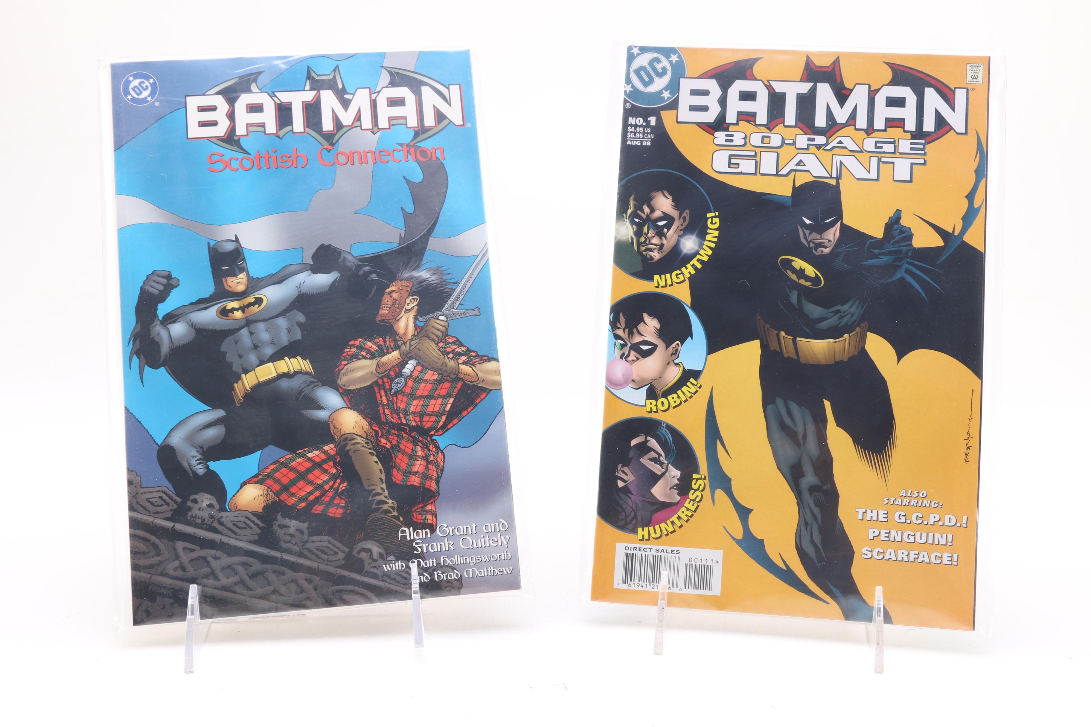 Modern Age DC Batman Comics Including "Batman Family" and "Turning Points"