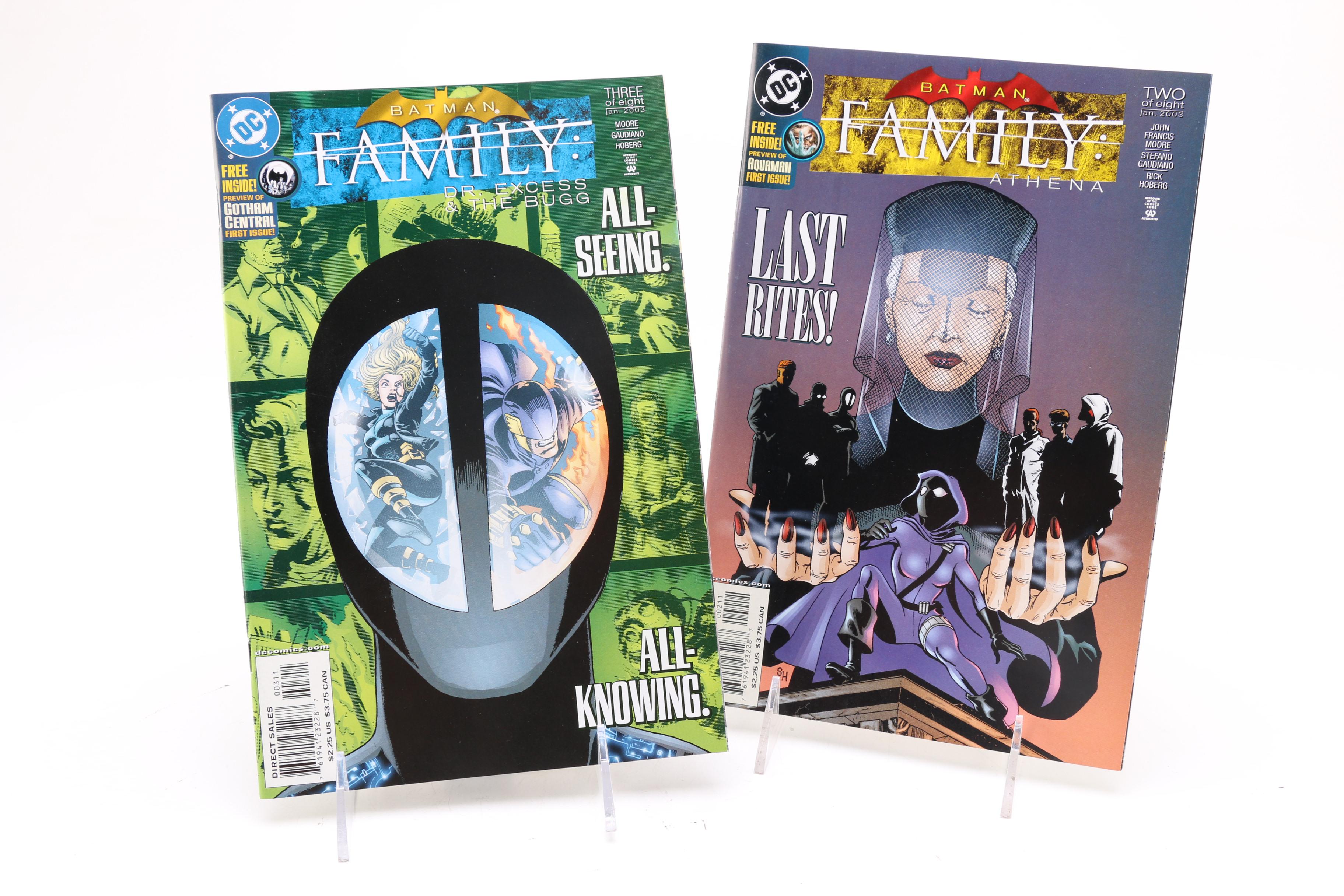 Modern Age DC Batman Comics Including "Batman Family" and "Turning Points"