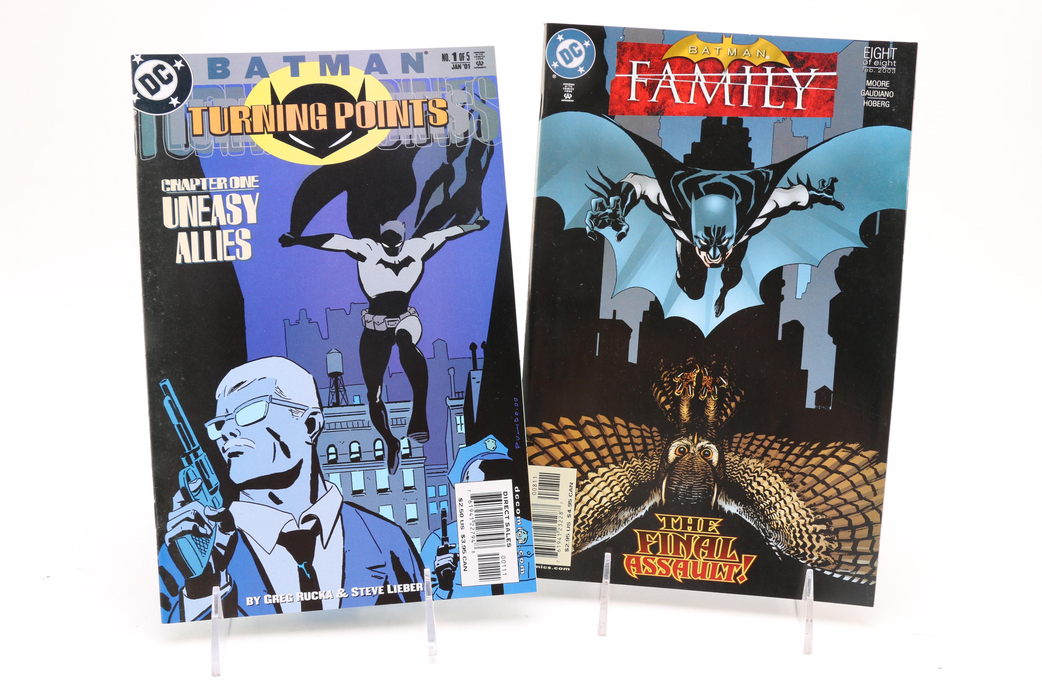 Modern Age DC Batman Comics Including "Batman Family" and "Turning Points"