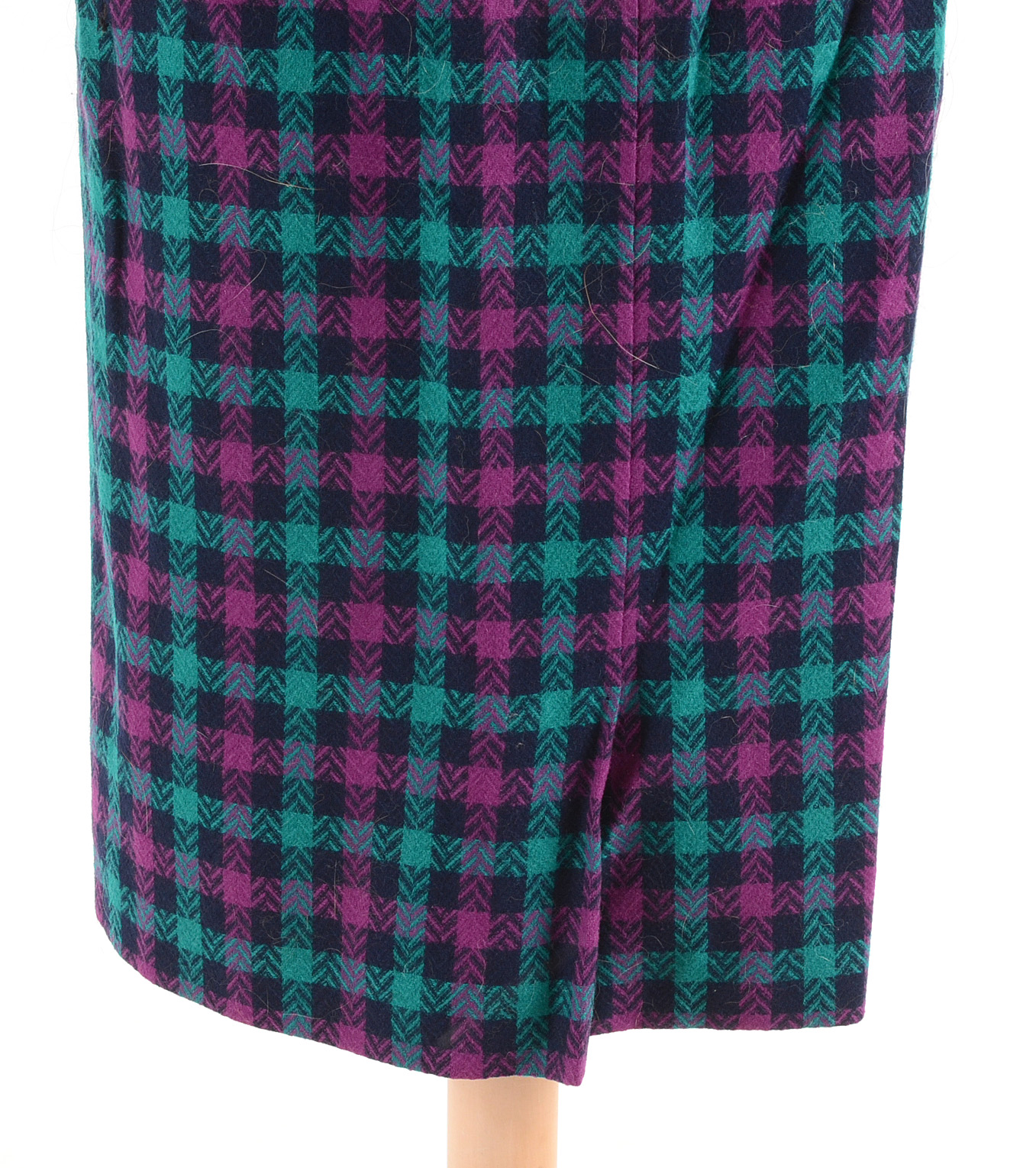 Vintage Wranglers Denim Vest and Pendleton Skirt