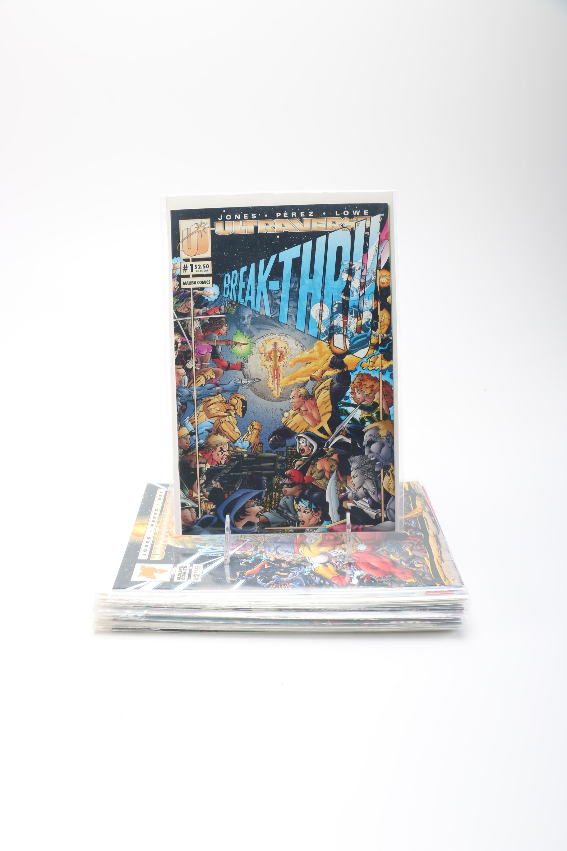 Modern Age Malibu "Ultraverse" Comics Including "Wrath" and "Warstrike"