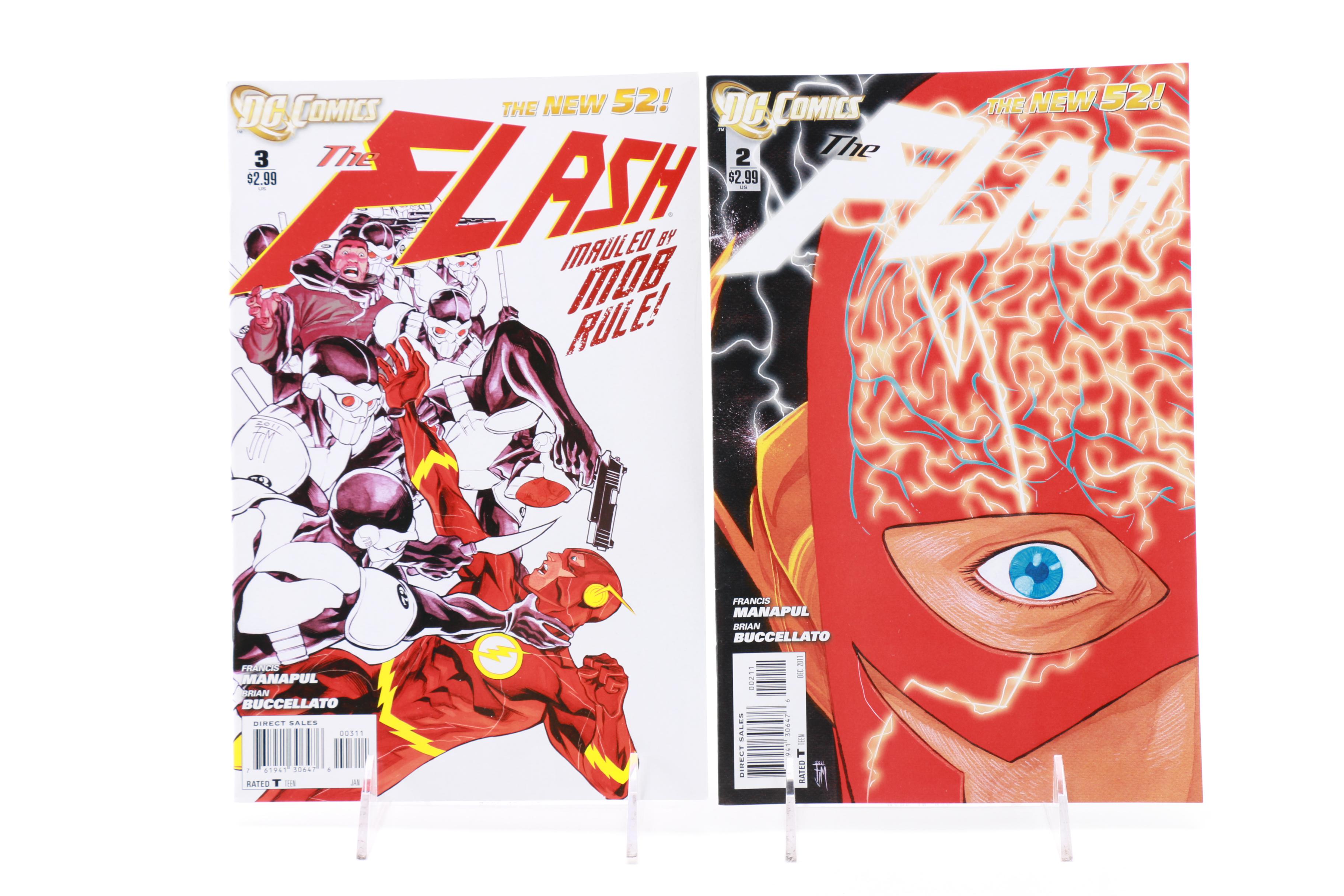Modern Age DC "The Flash" Comics Including "Kid Flash Lost"