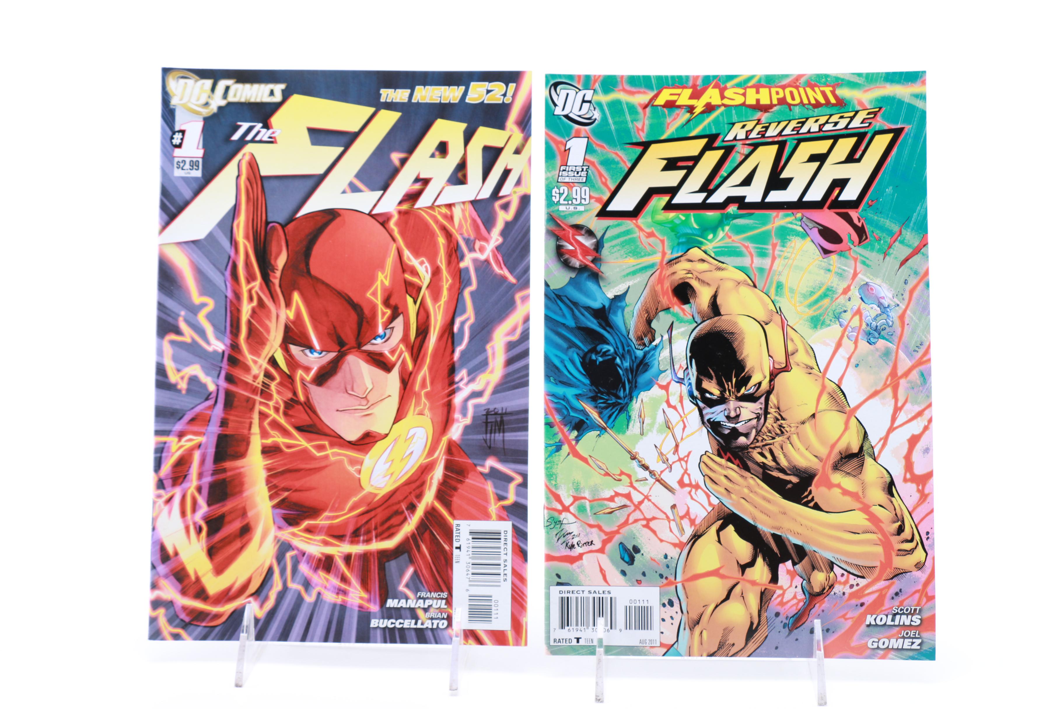 Modern Age DC "The Flash" Comics Including "Kid Flash Lost"