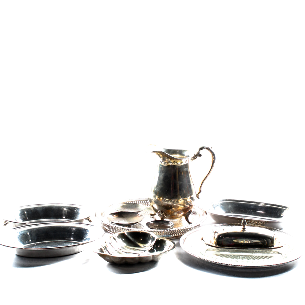 Silver Plate Serving Collection Including Gorham