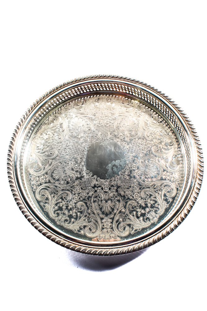 Silver Plate Serving Collection Including Gorham