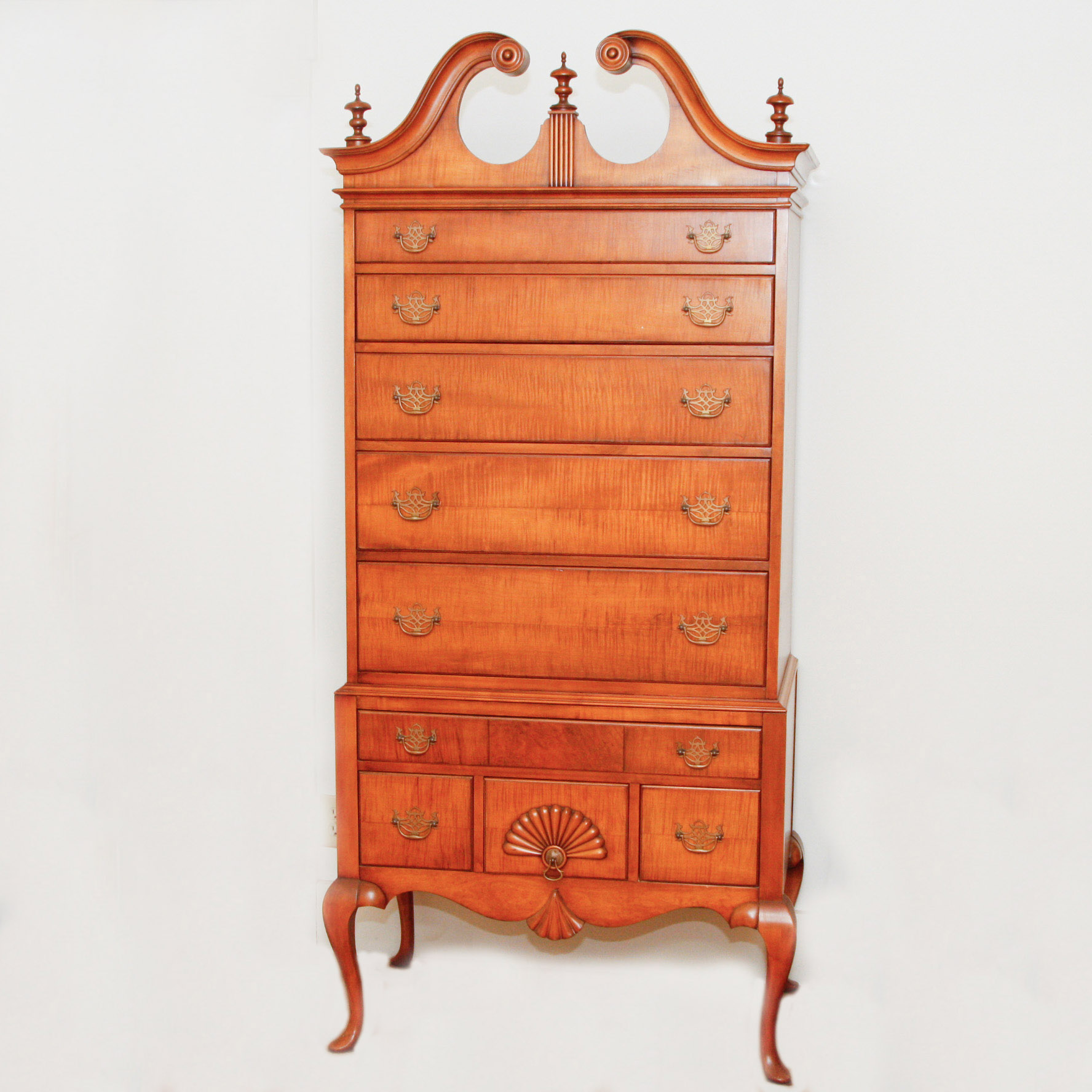 Solid Maple Highboy