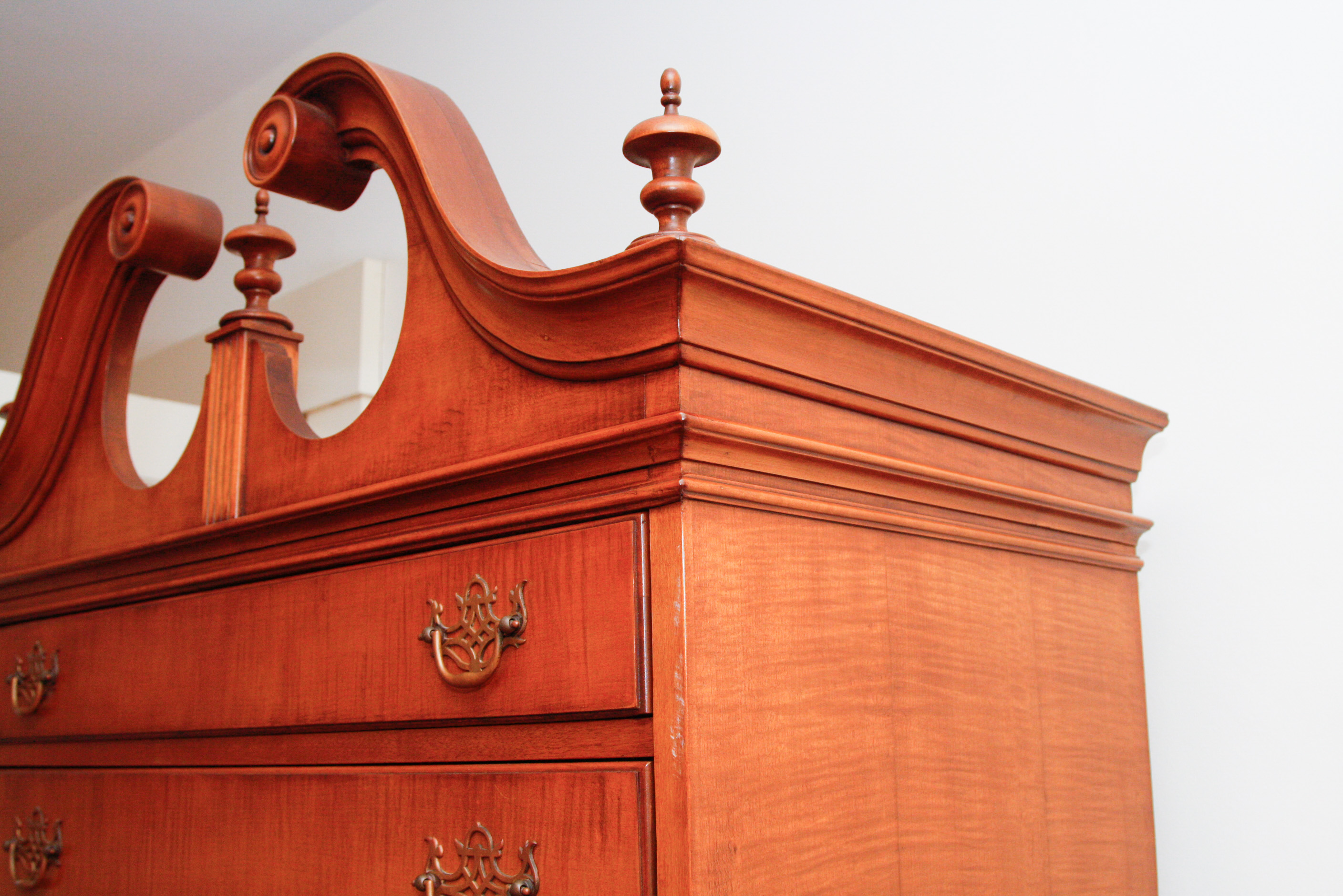 Solid Maple Highboy