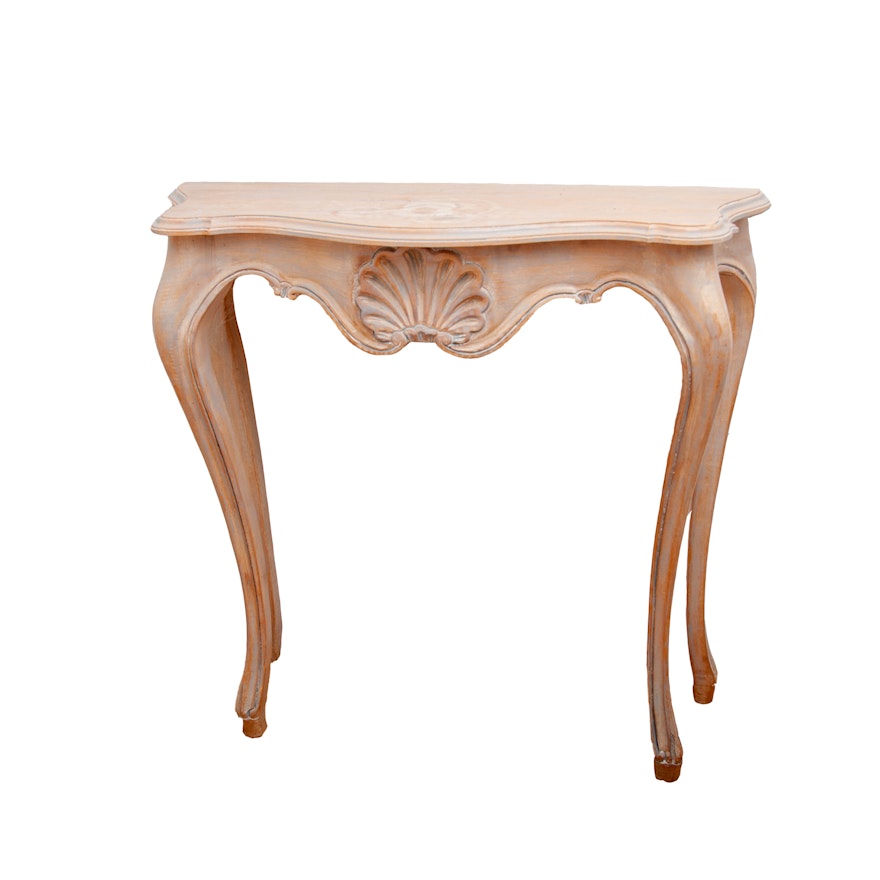 Contemporary Provencal Hallway Console Table